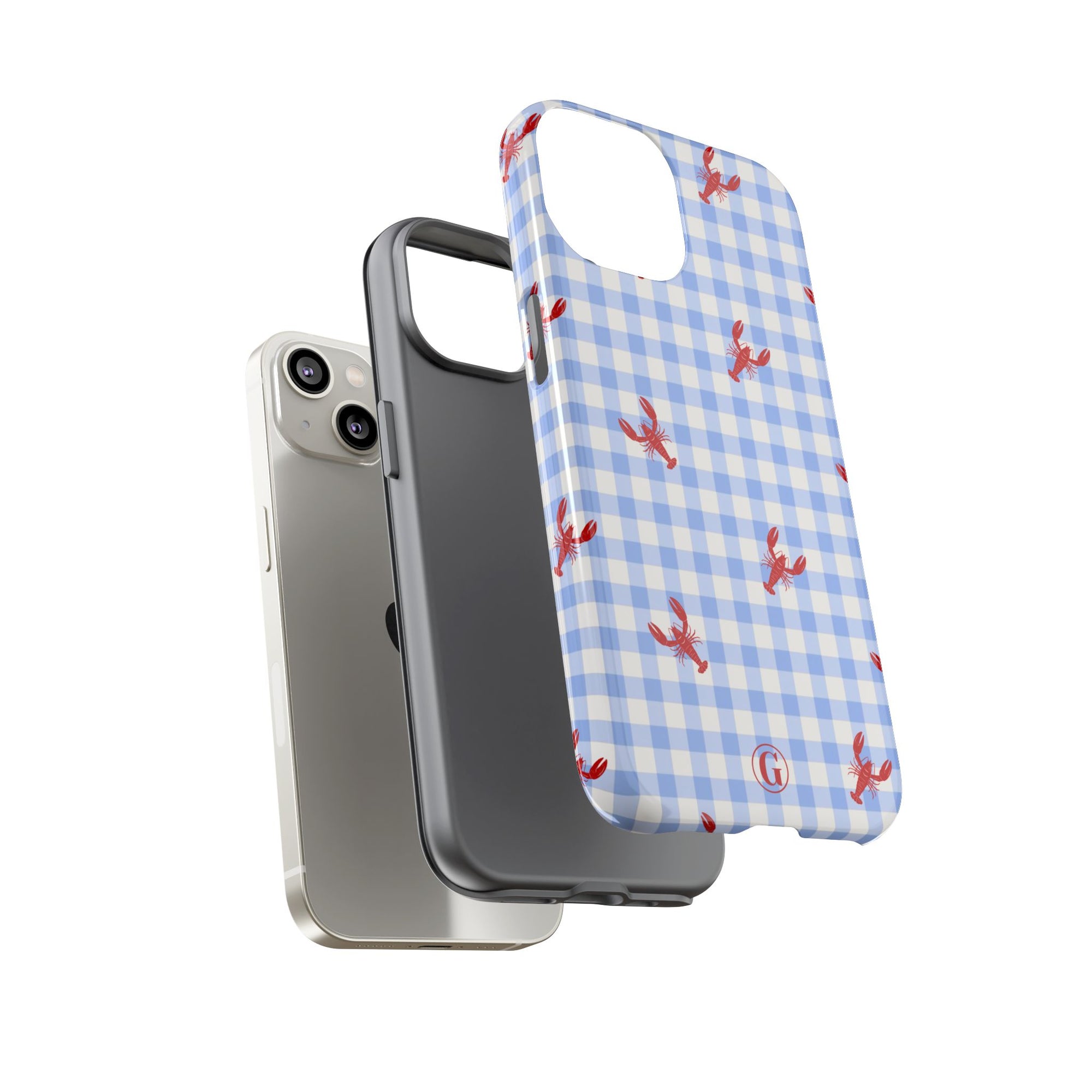 Gingham & Crawfish Phone Case
