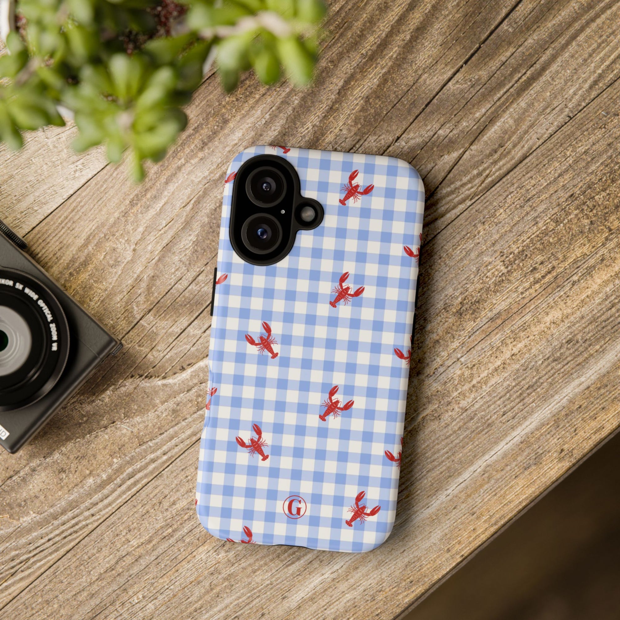 Gingham & Crawfish Phone Case