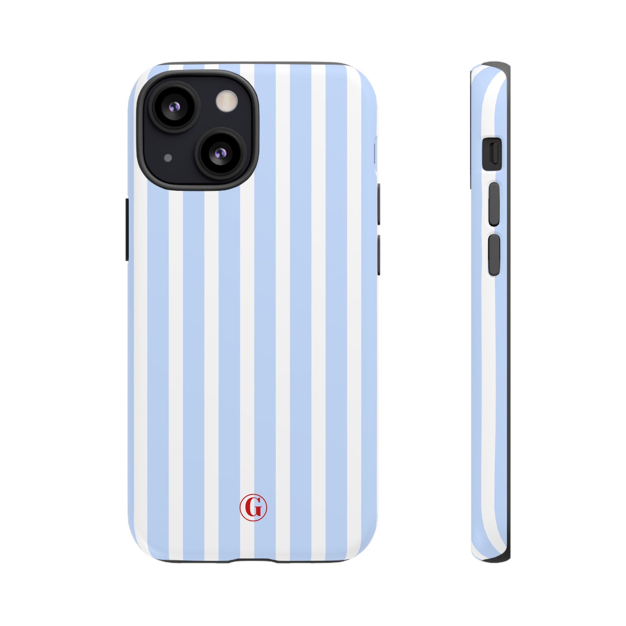 Baby Blue Stripes Phone Case