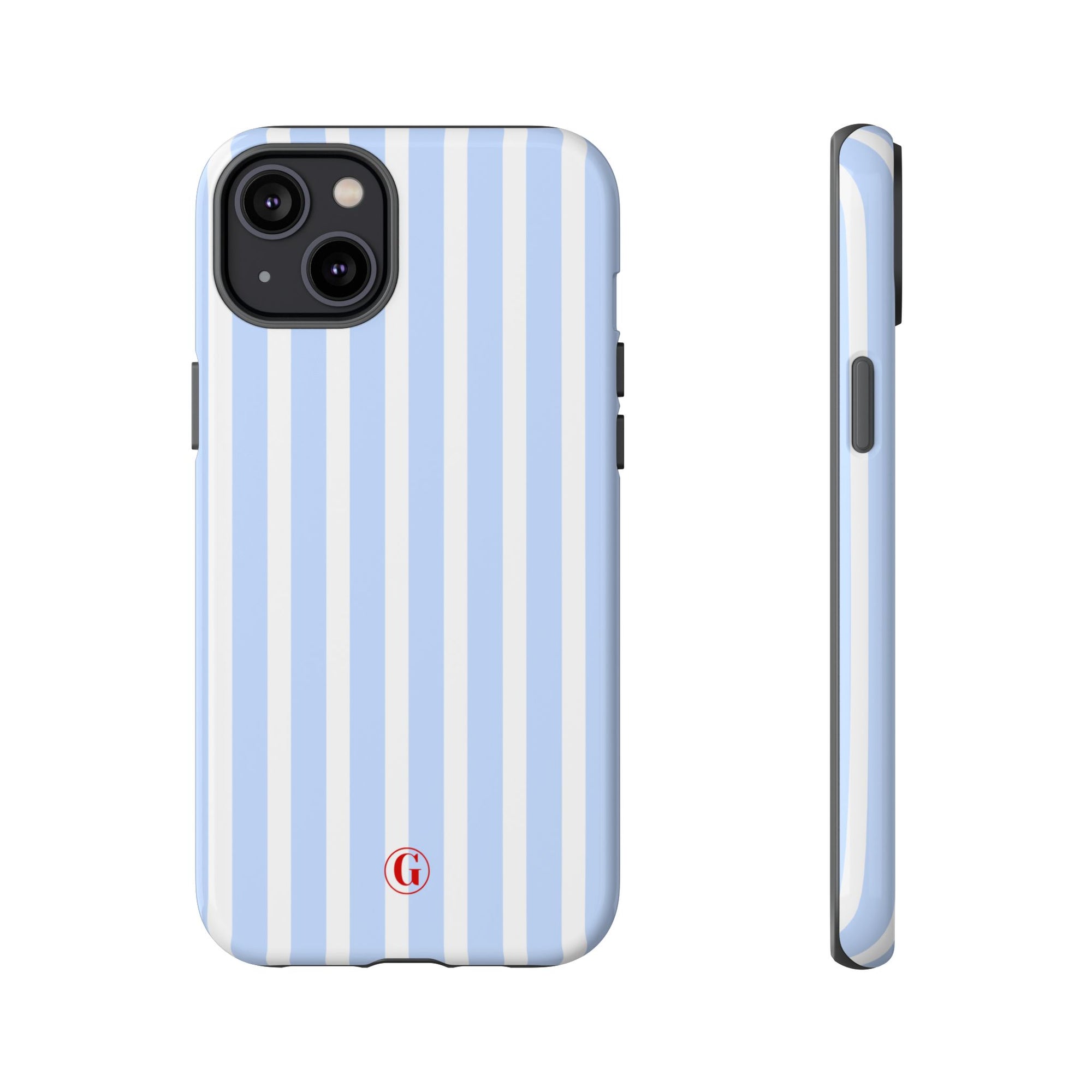 Baby Blue Stripes Phone Case