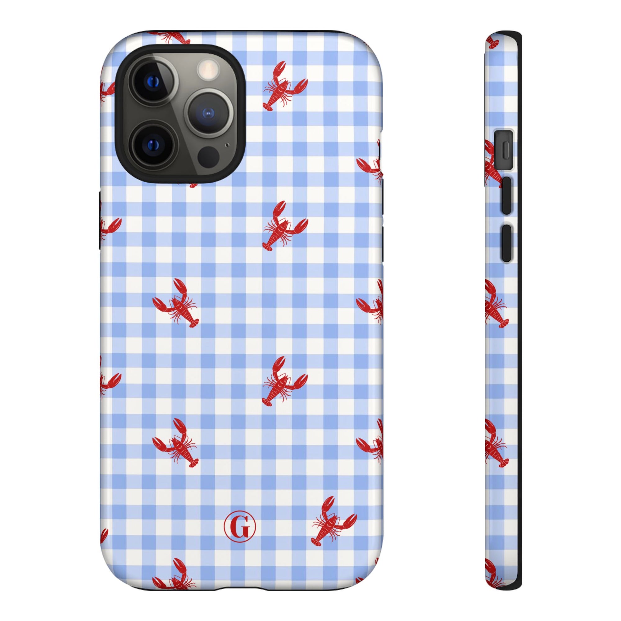 Gingham & Crawfish Phone Case
