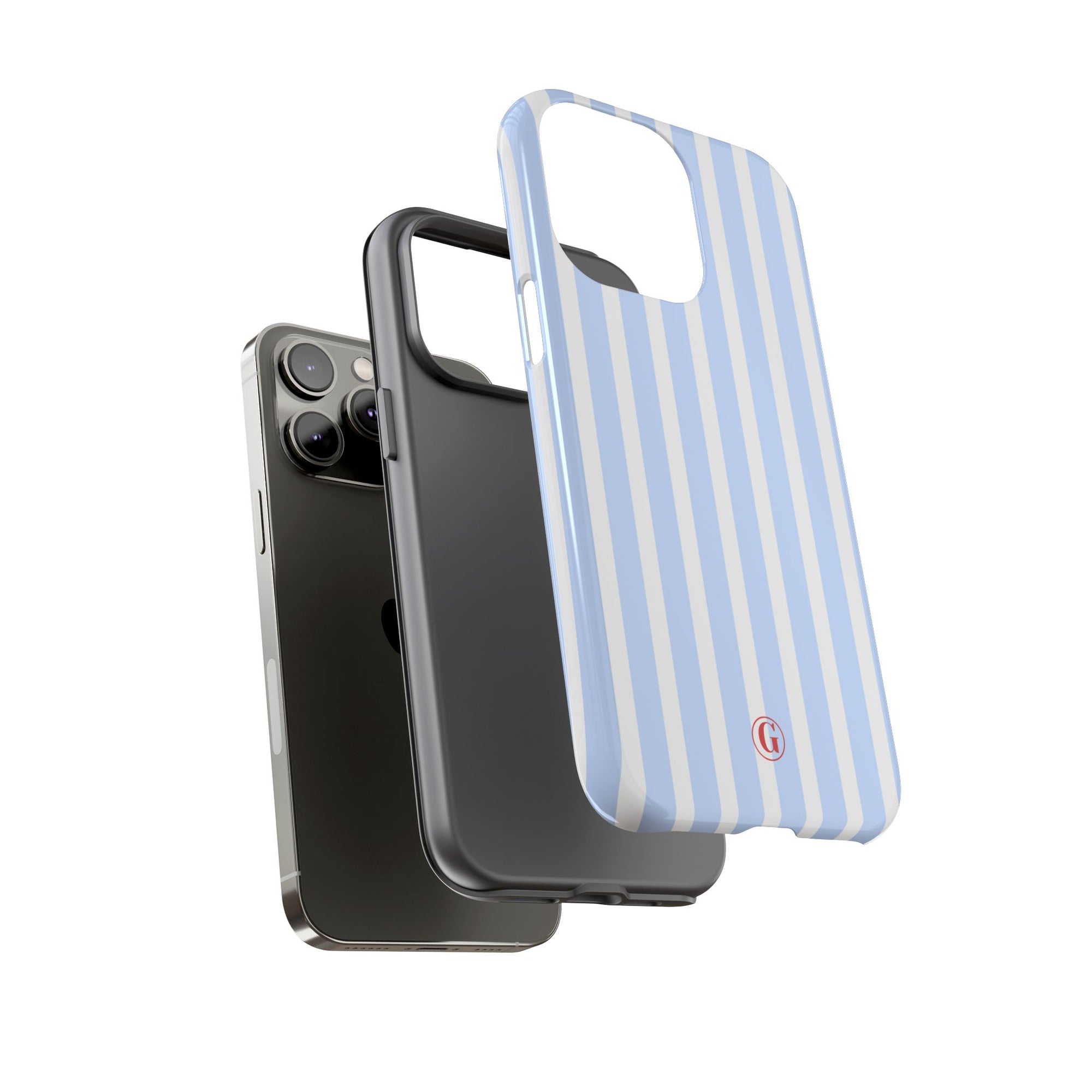 Baby Blue Stripes Phone Case