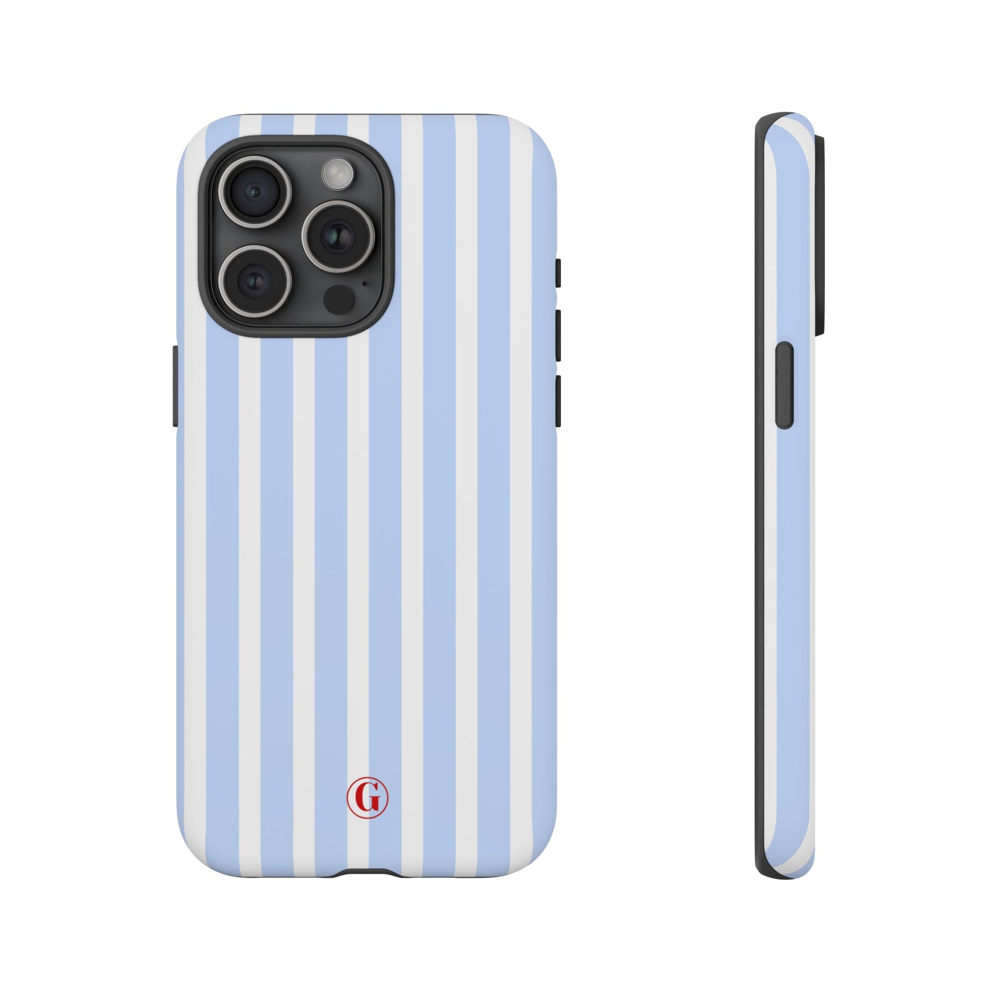Baby Blue Stripes Phone Case