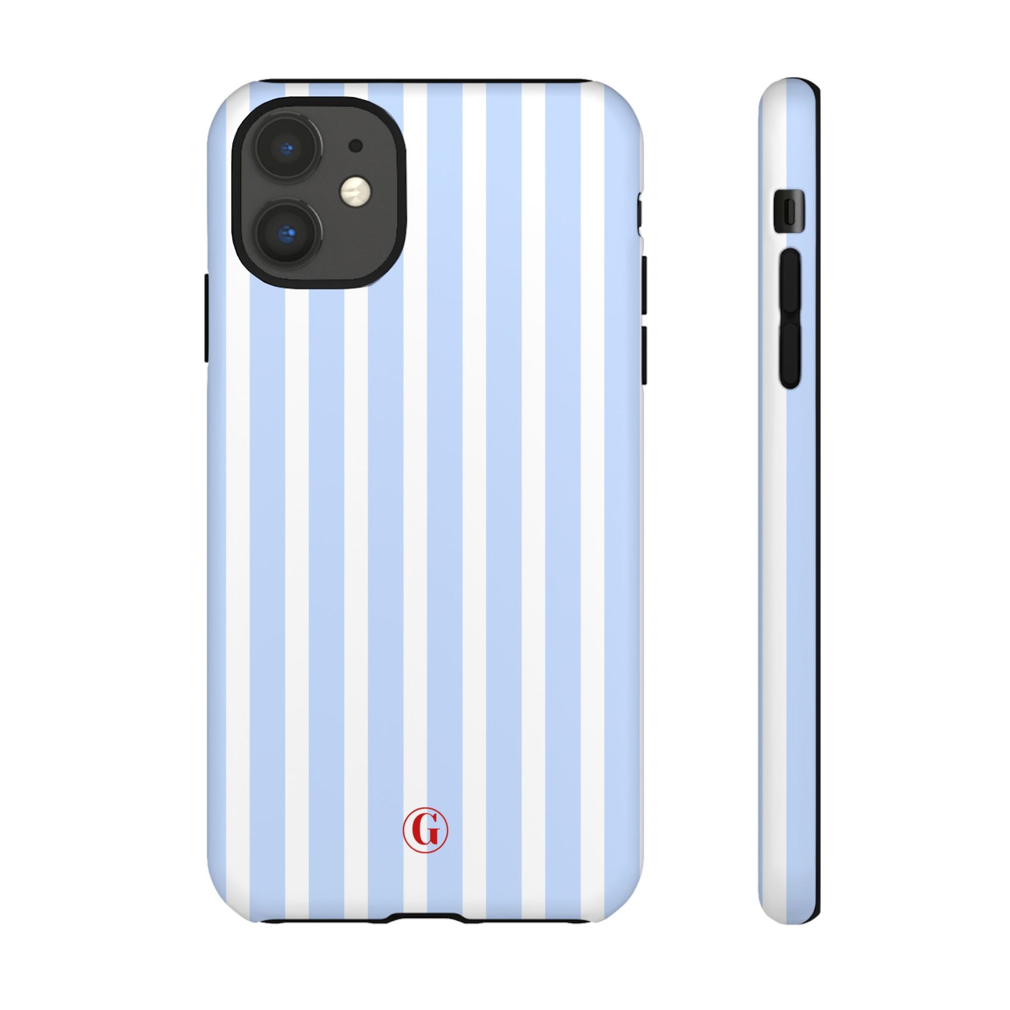 Baby Blue Stripes Phone Case