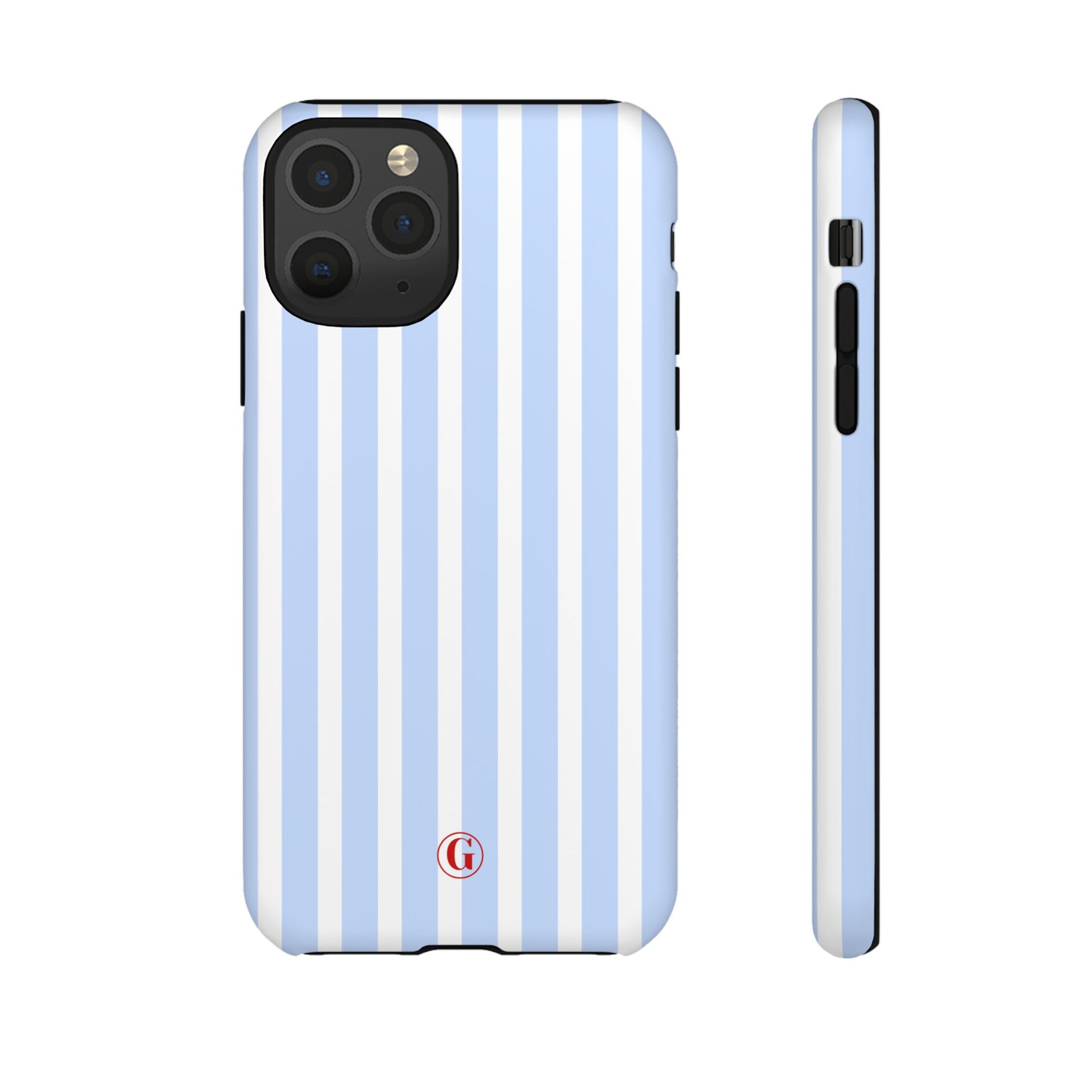 Baby Blue Stripes Phone Case