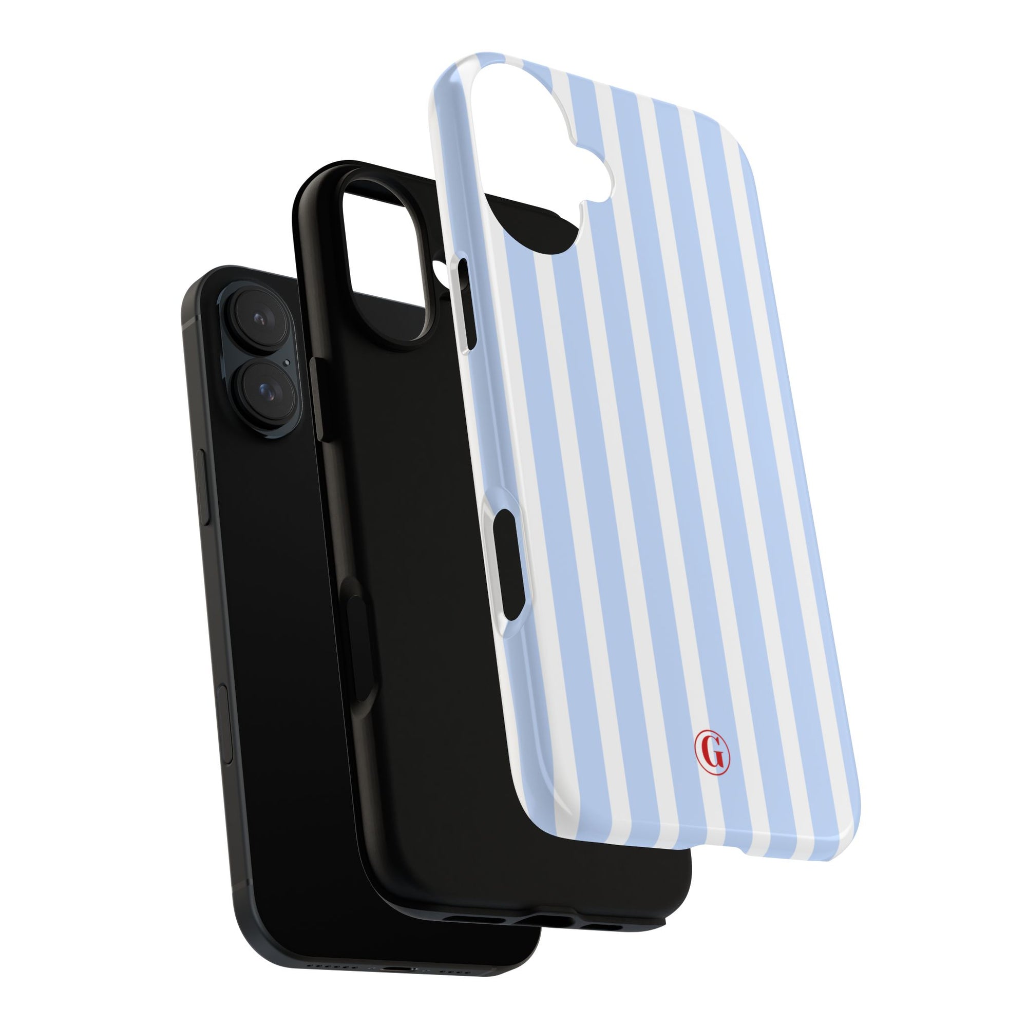Baby Blue Stripes Phone Case
