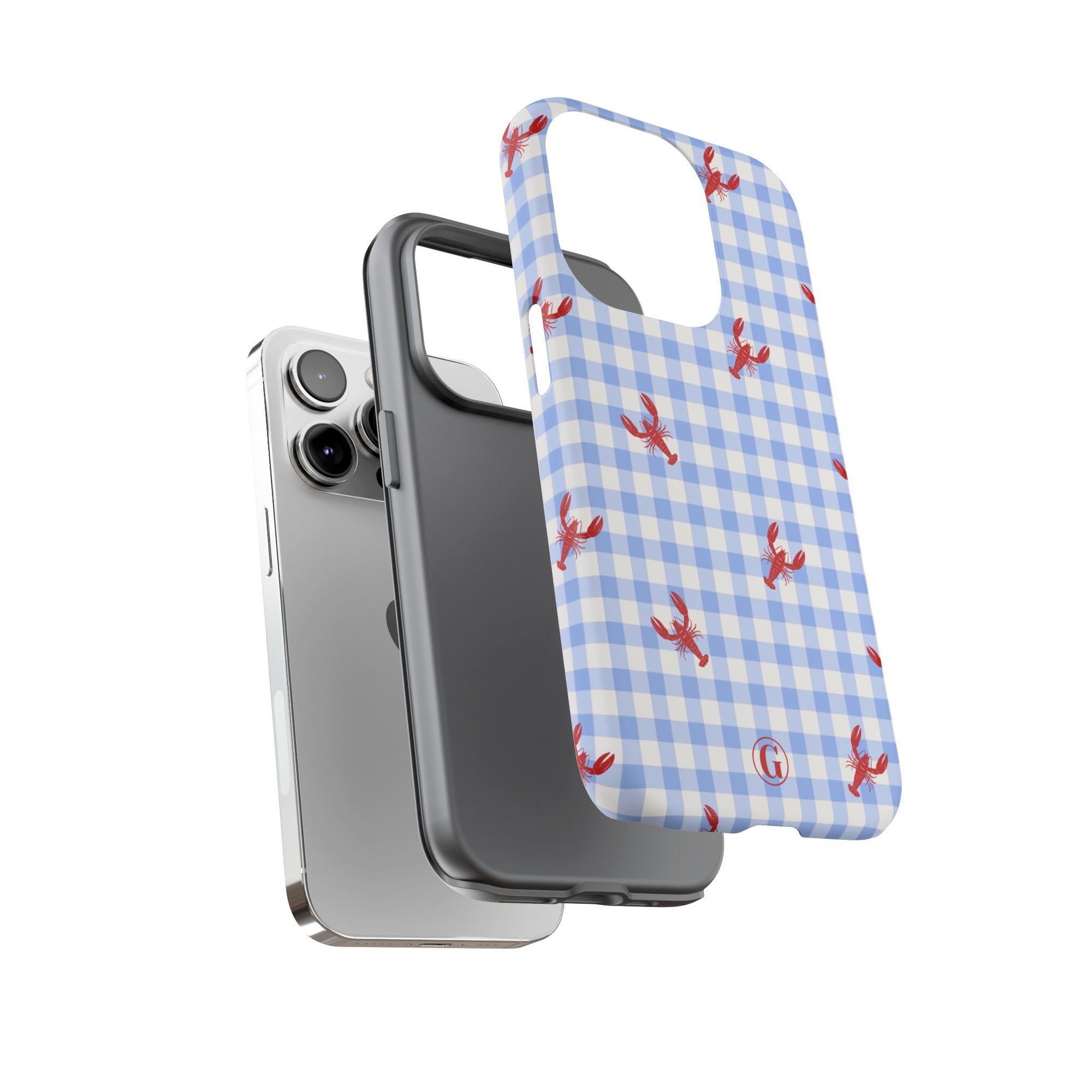Gingham & Crawfish Phone Case