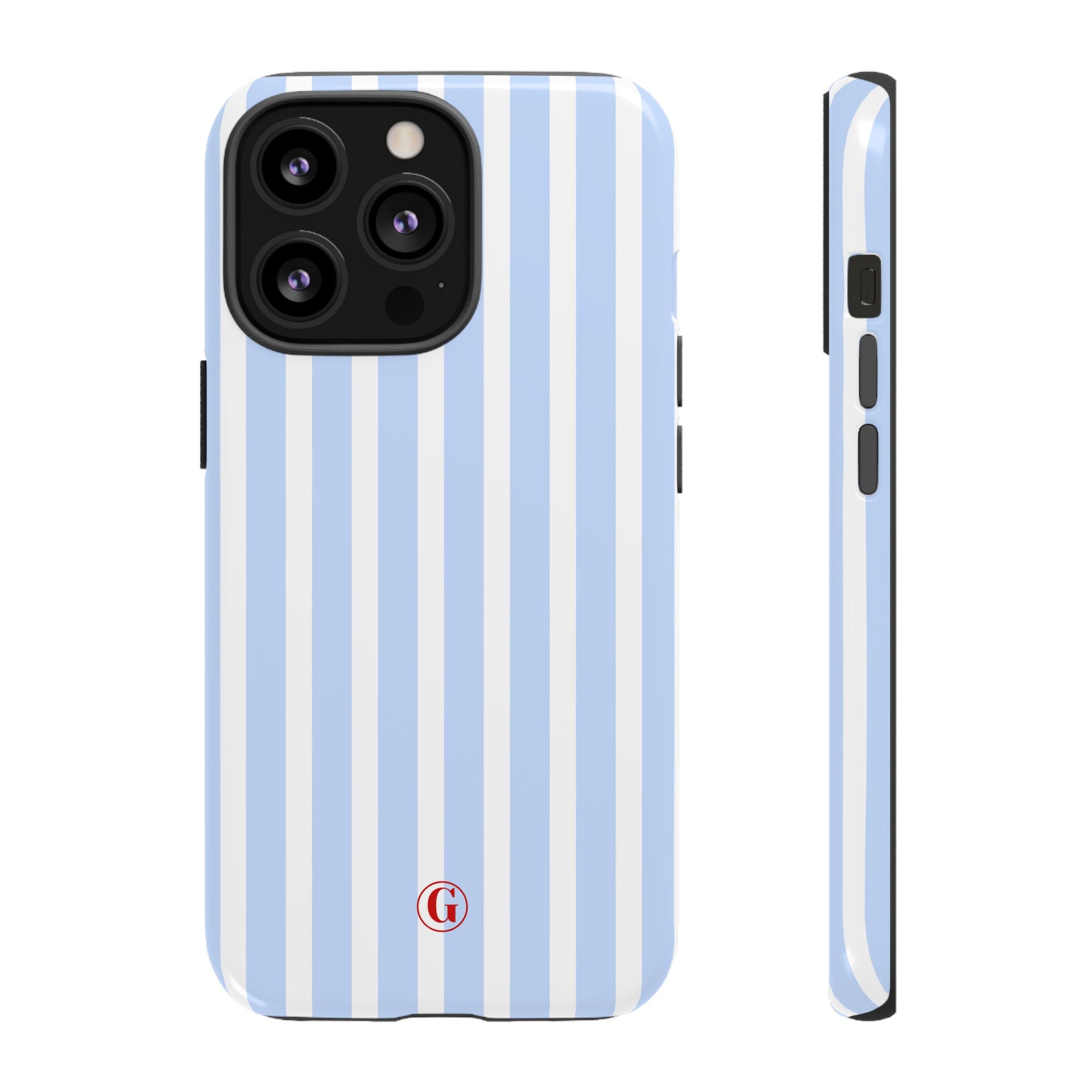 Baby Blue Stripes Phone Case