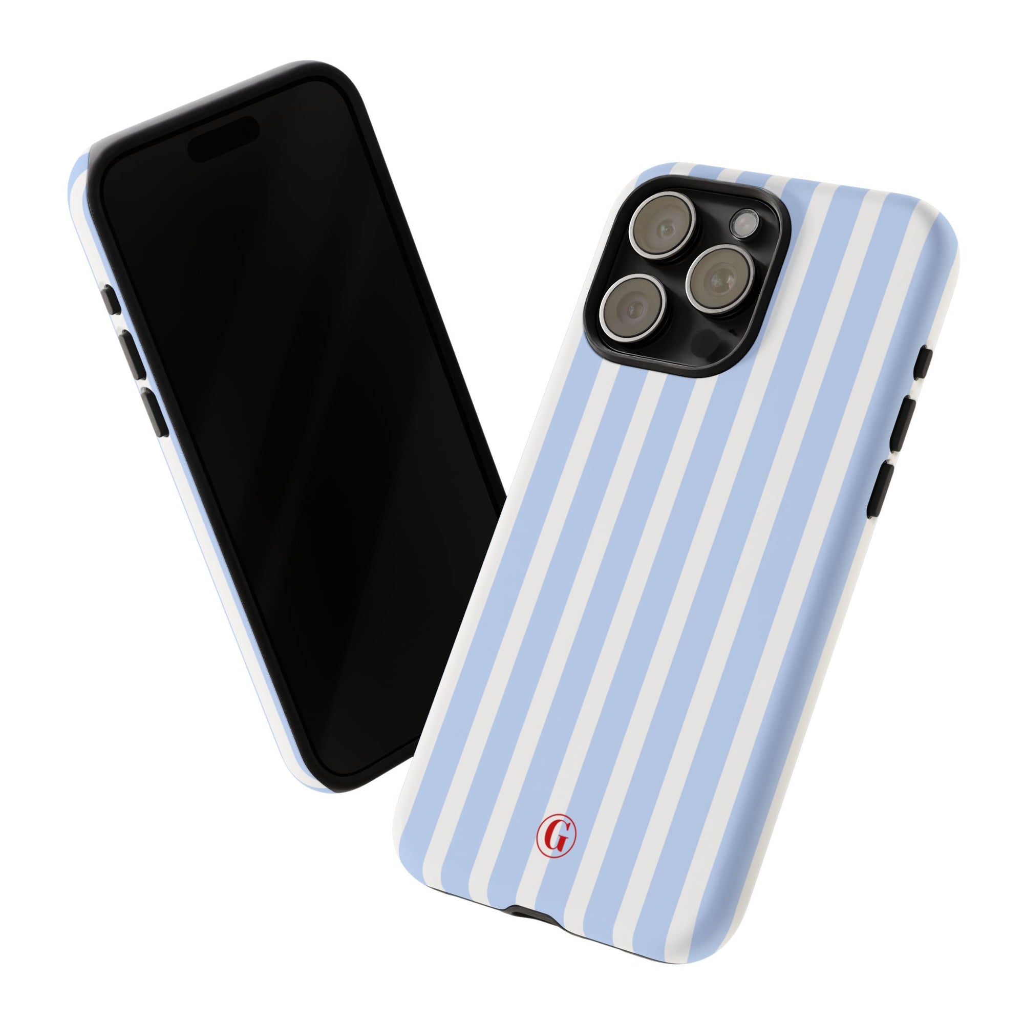 Baby Blue Stripes Phone Case