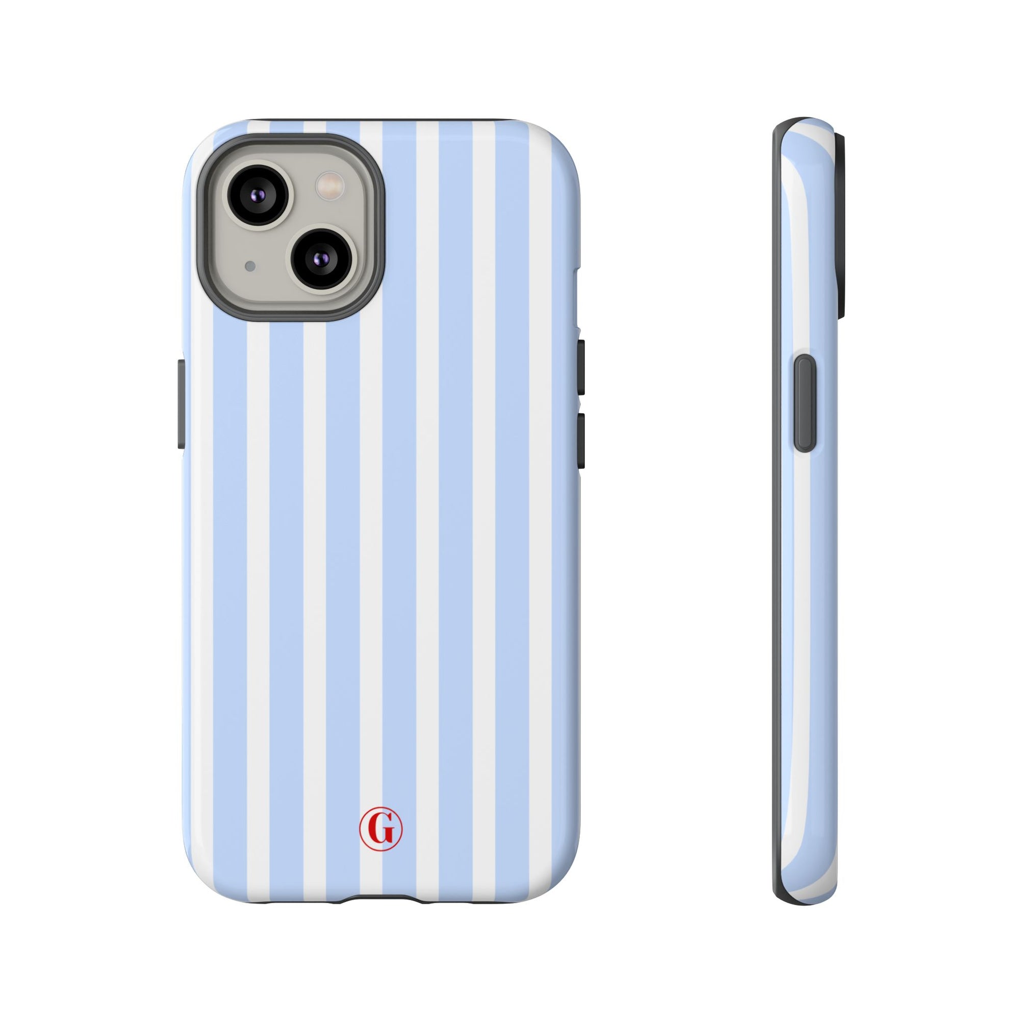 Baby Blue Stripes Phone Case