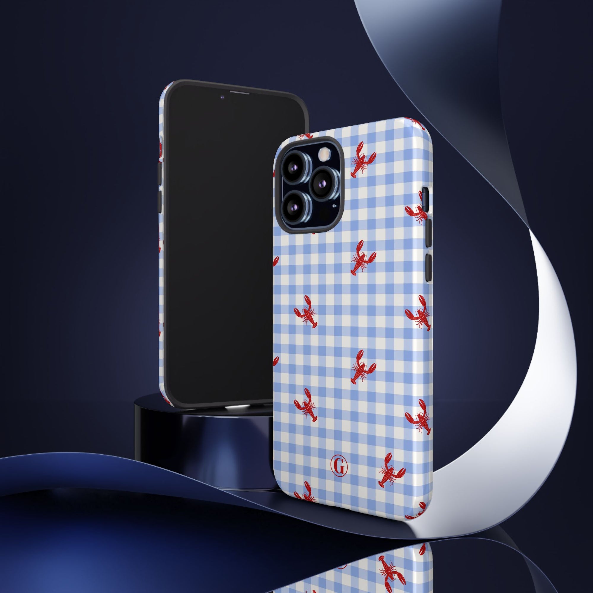 Gingham & Crawfish Phone Case
