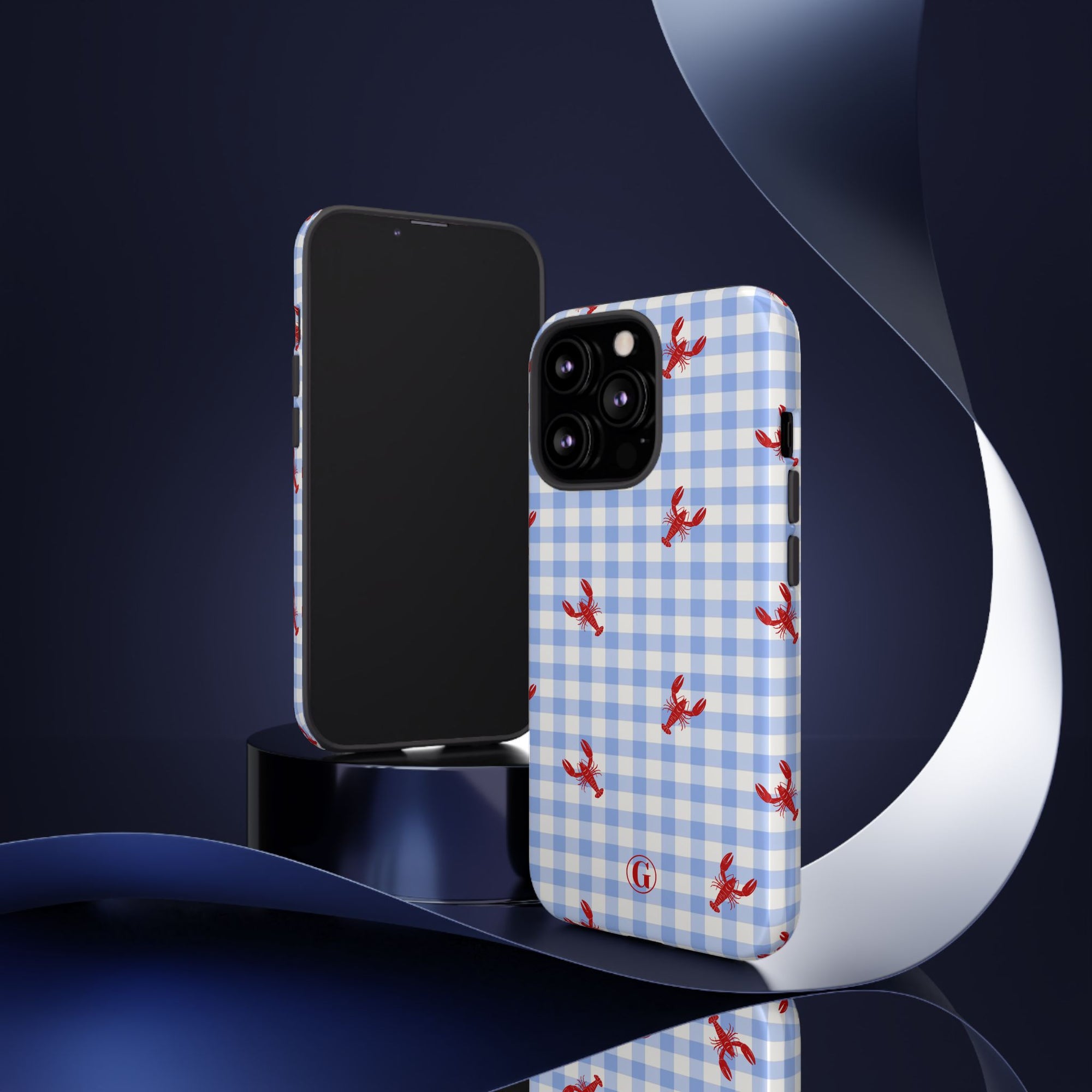 Gingham & Crawfish Phone Case