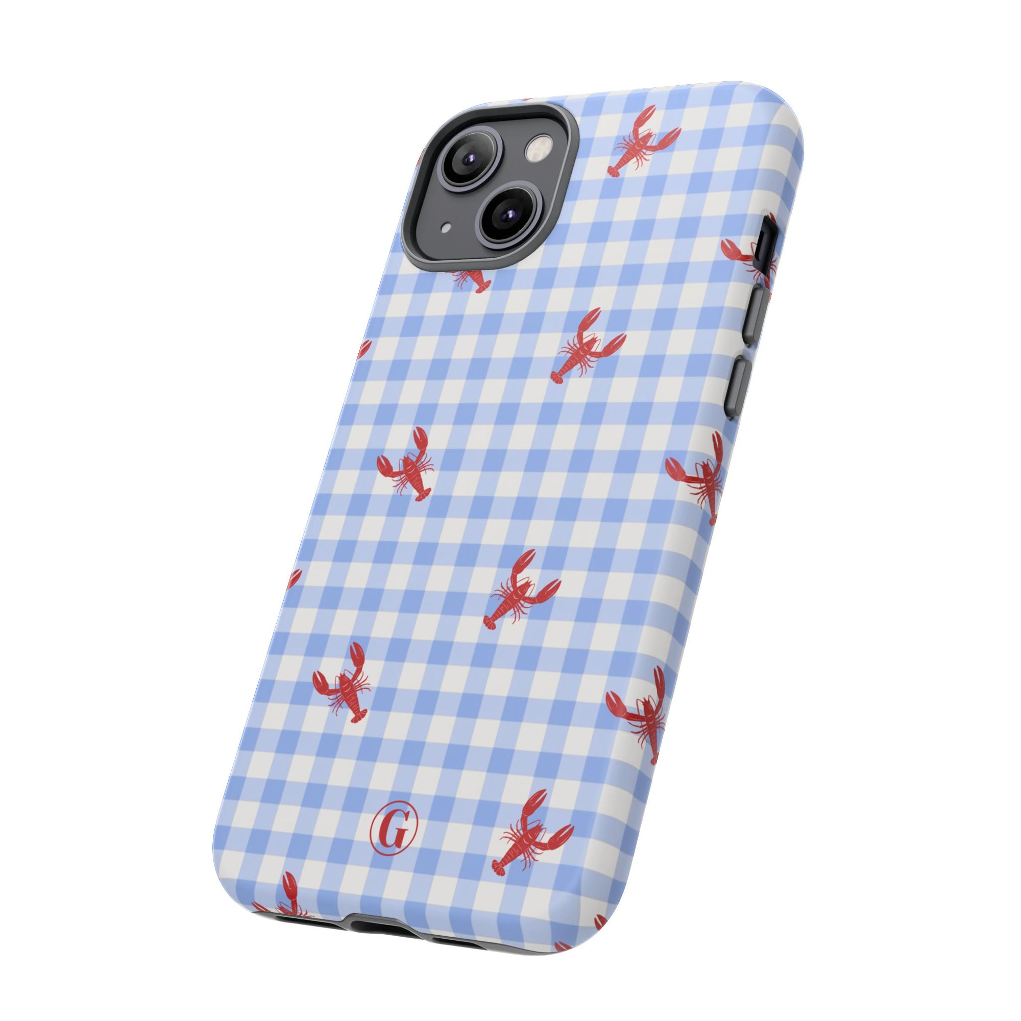 Gingham & Crawfish Phone Case