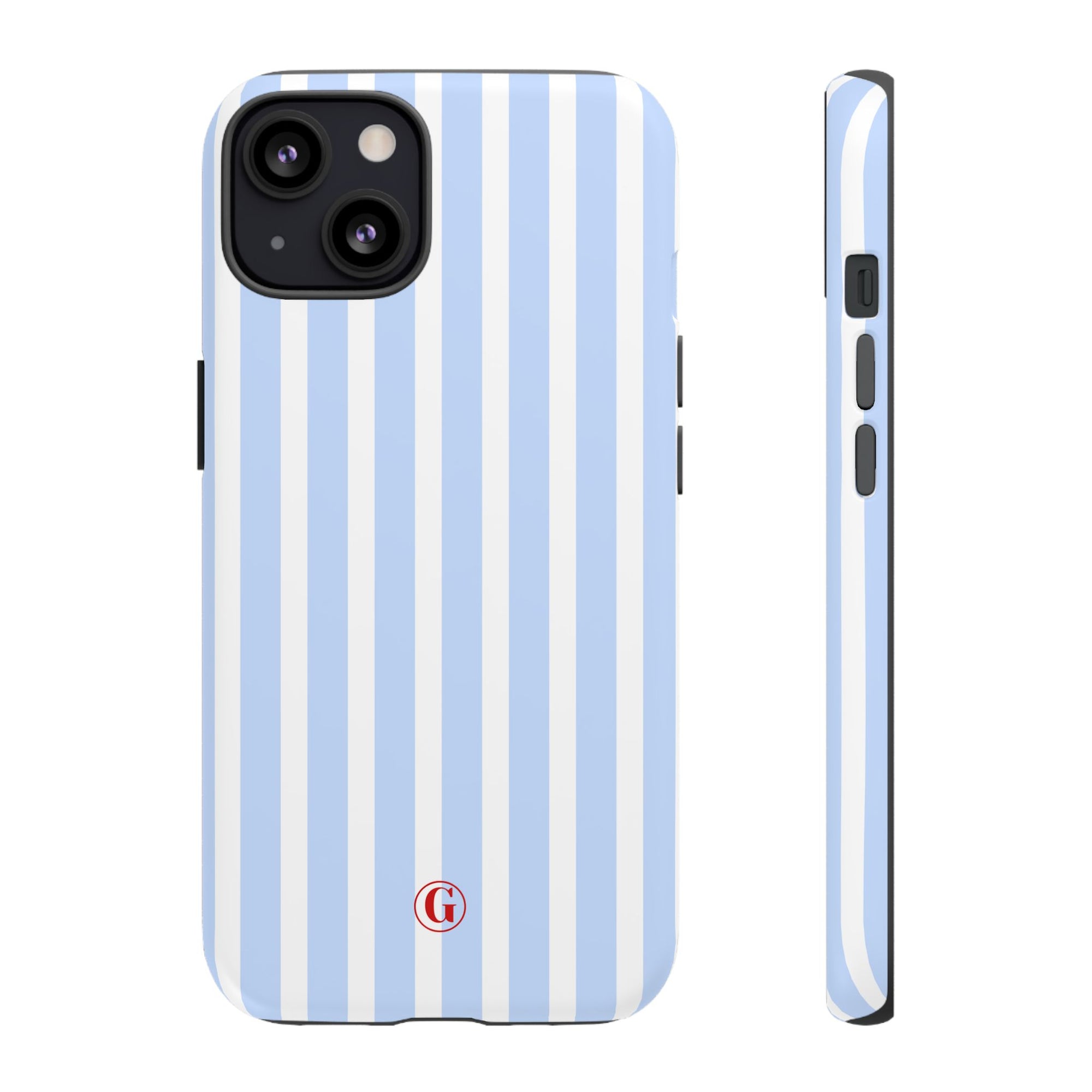Baby Blue Stripes Phone Case