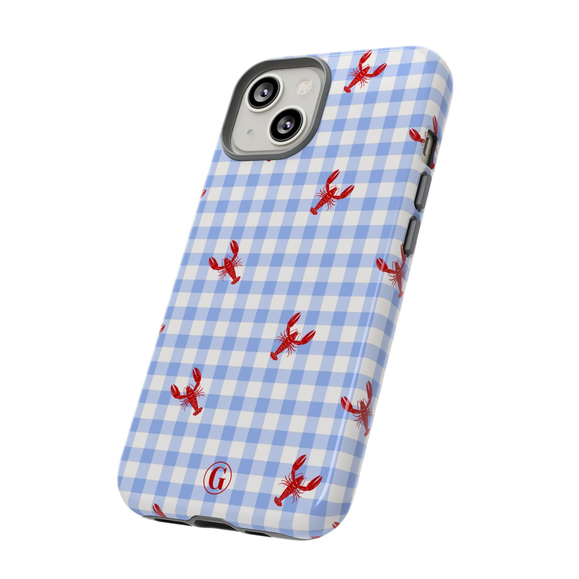 Gingham & Crawfish Phone Case