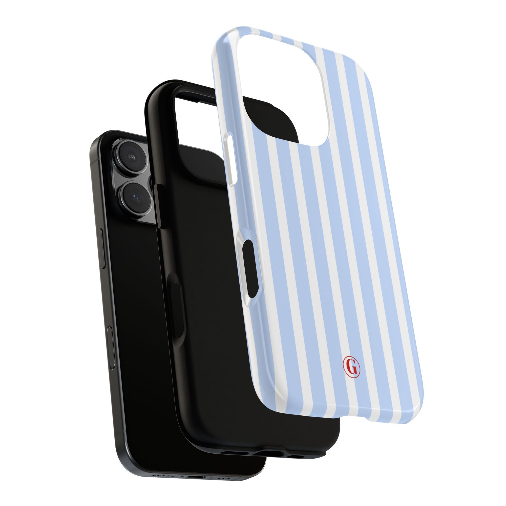 Baby Blue Stripes Phone Case