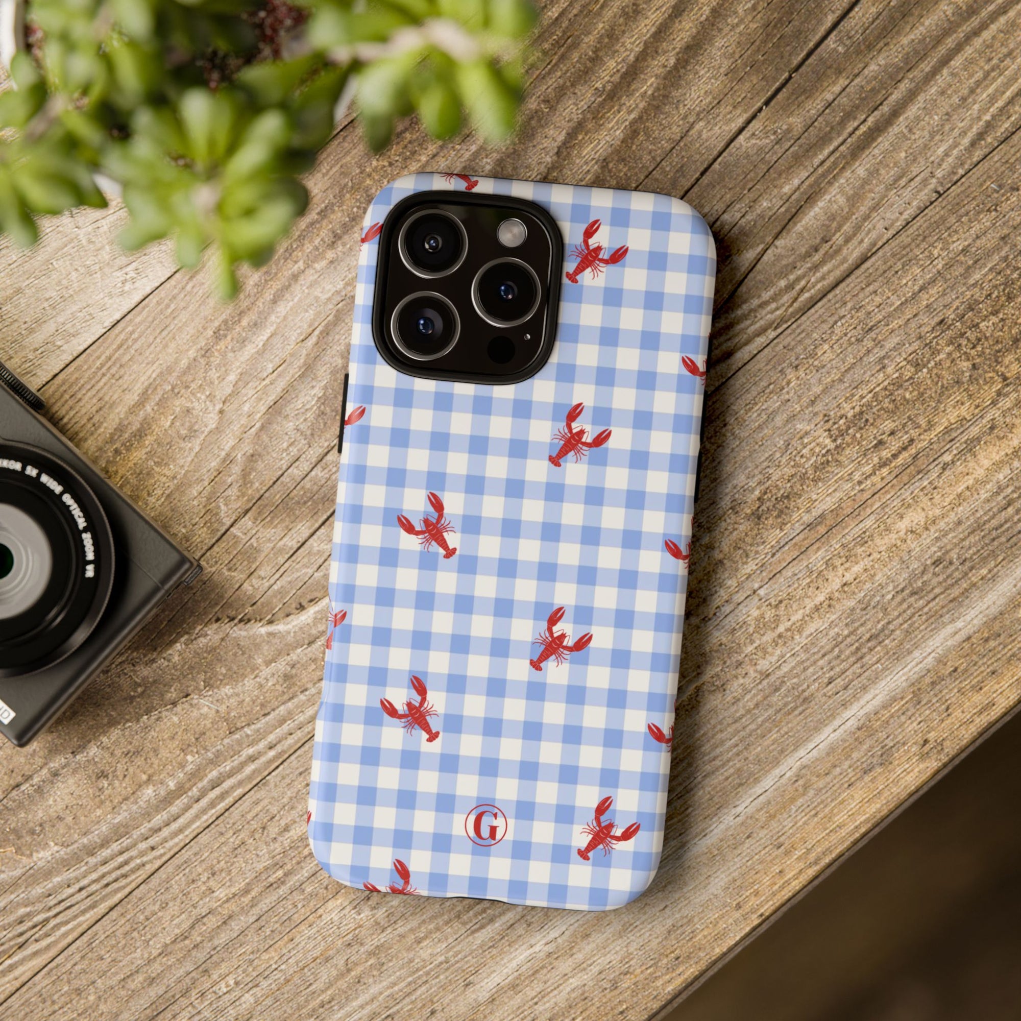 Gingham & Crawfish Phone Case