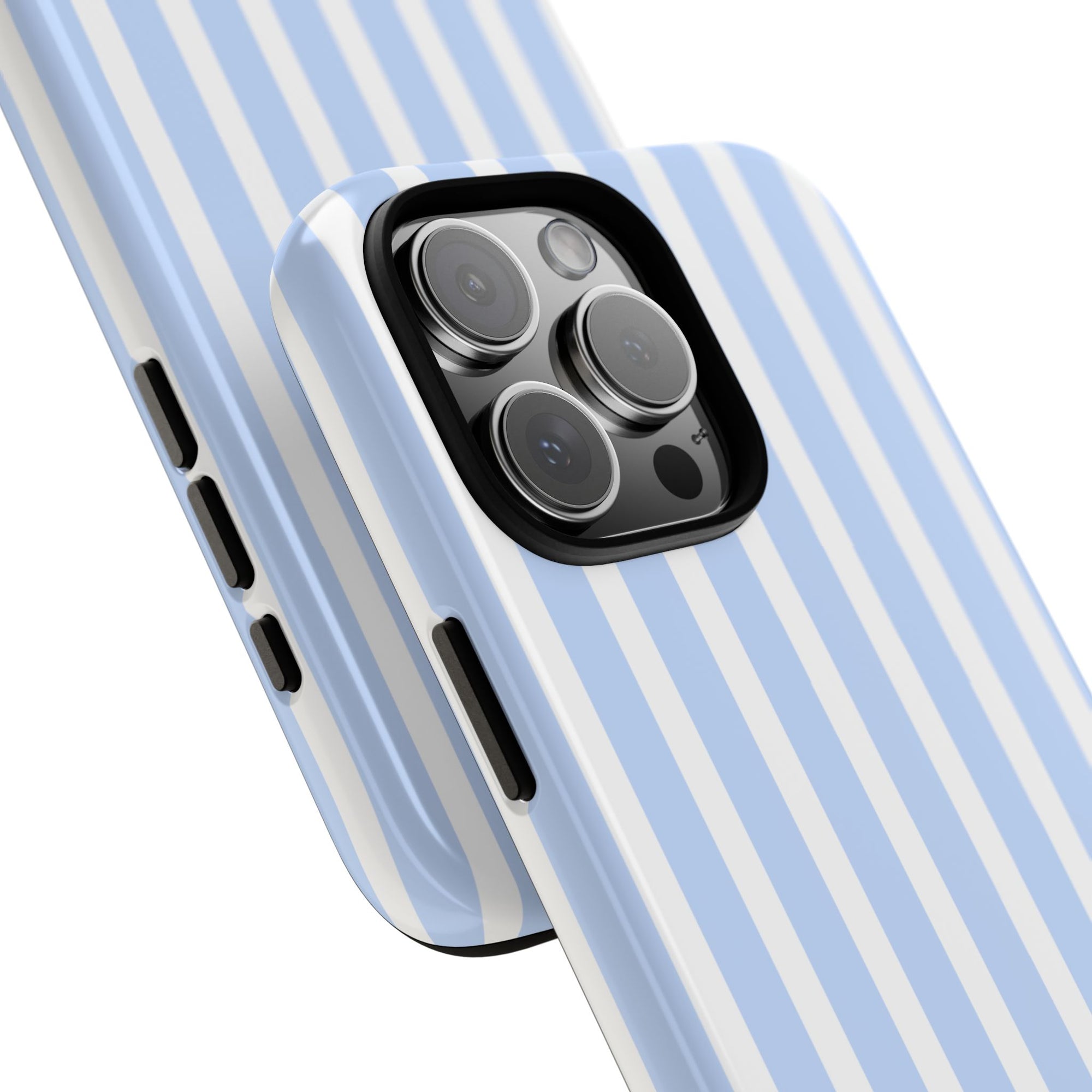 Baby Blue Stripes Phone Case