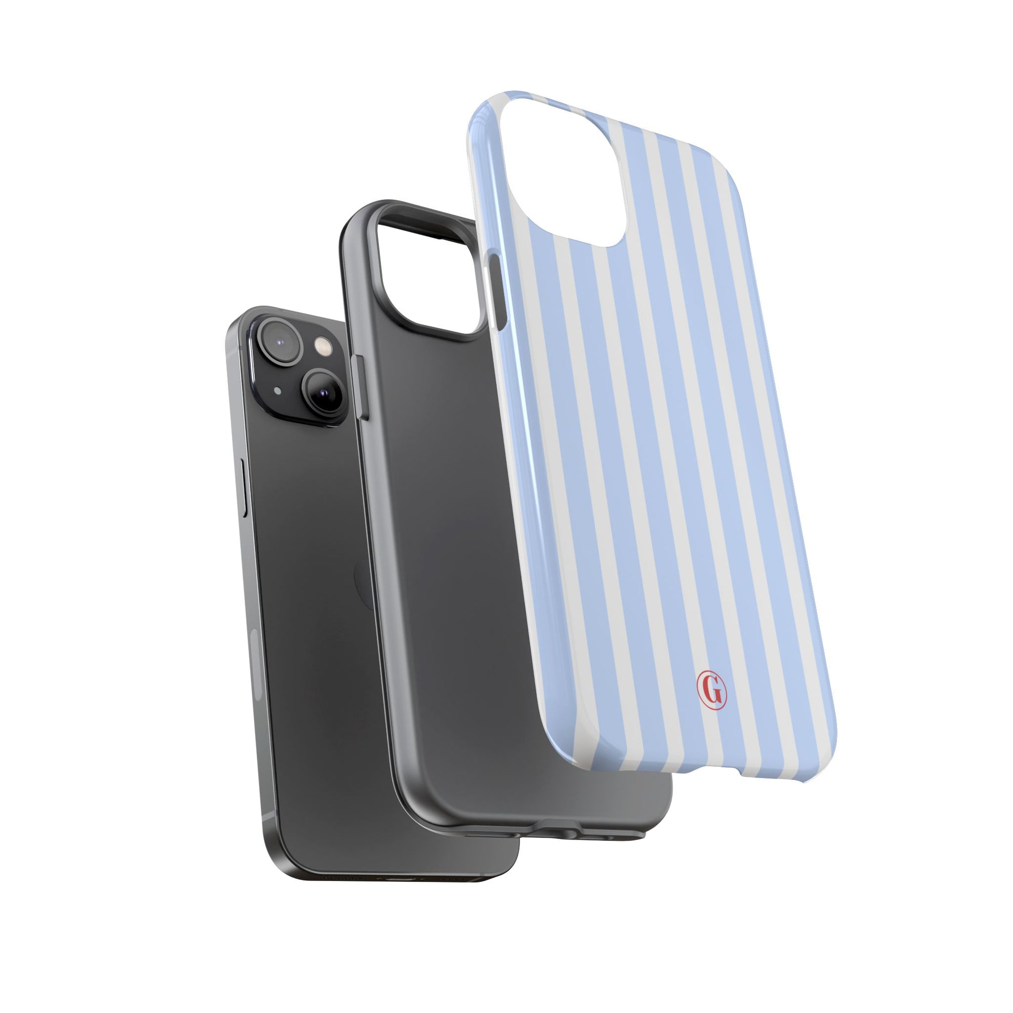 Baby Blue Stripes Phone Case