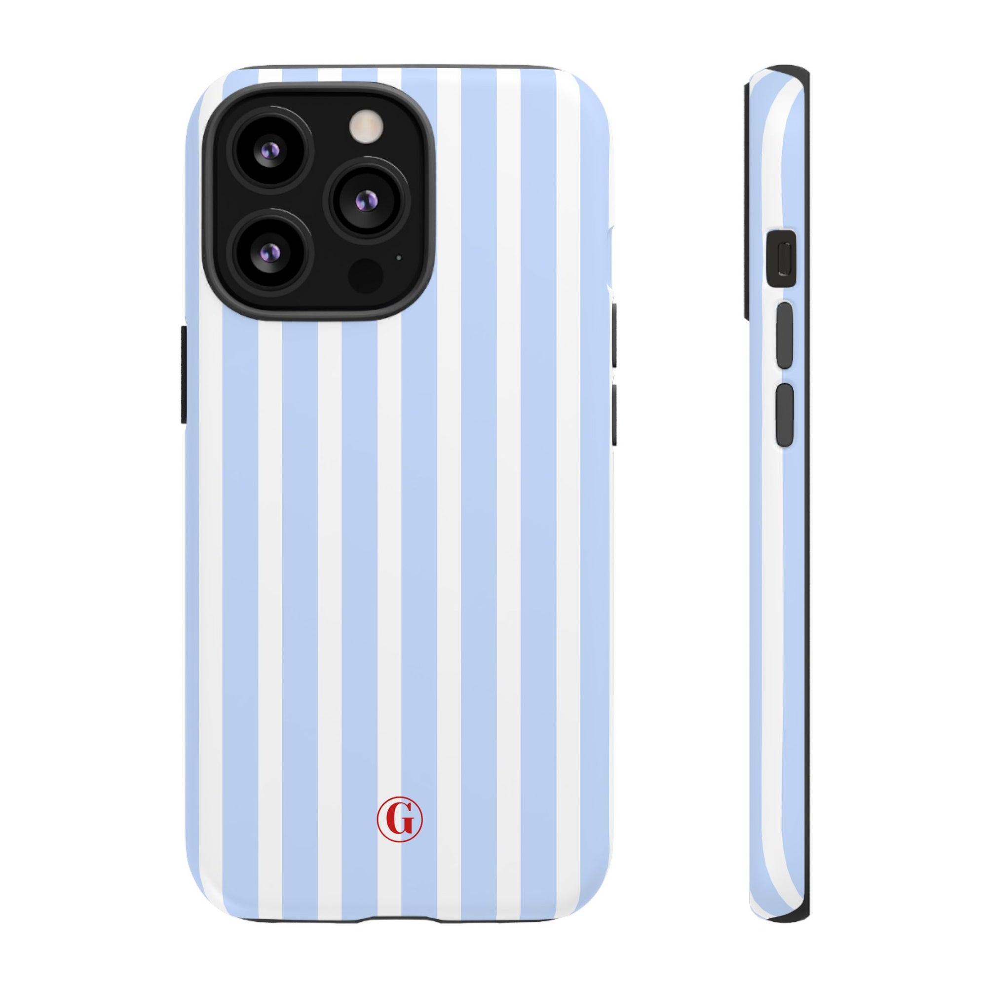 Baby Blue Stripes Phone Case