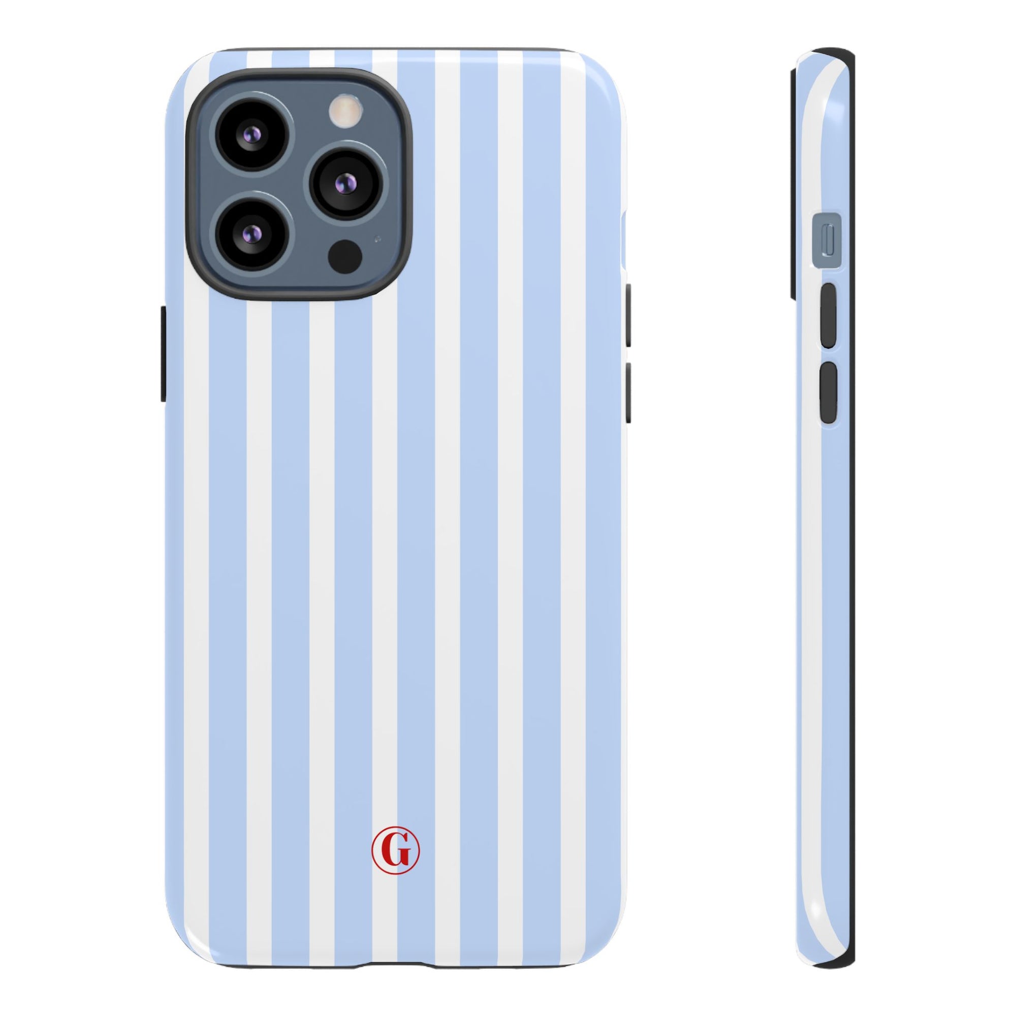 Baby Blue Stripes Phone Case