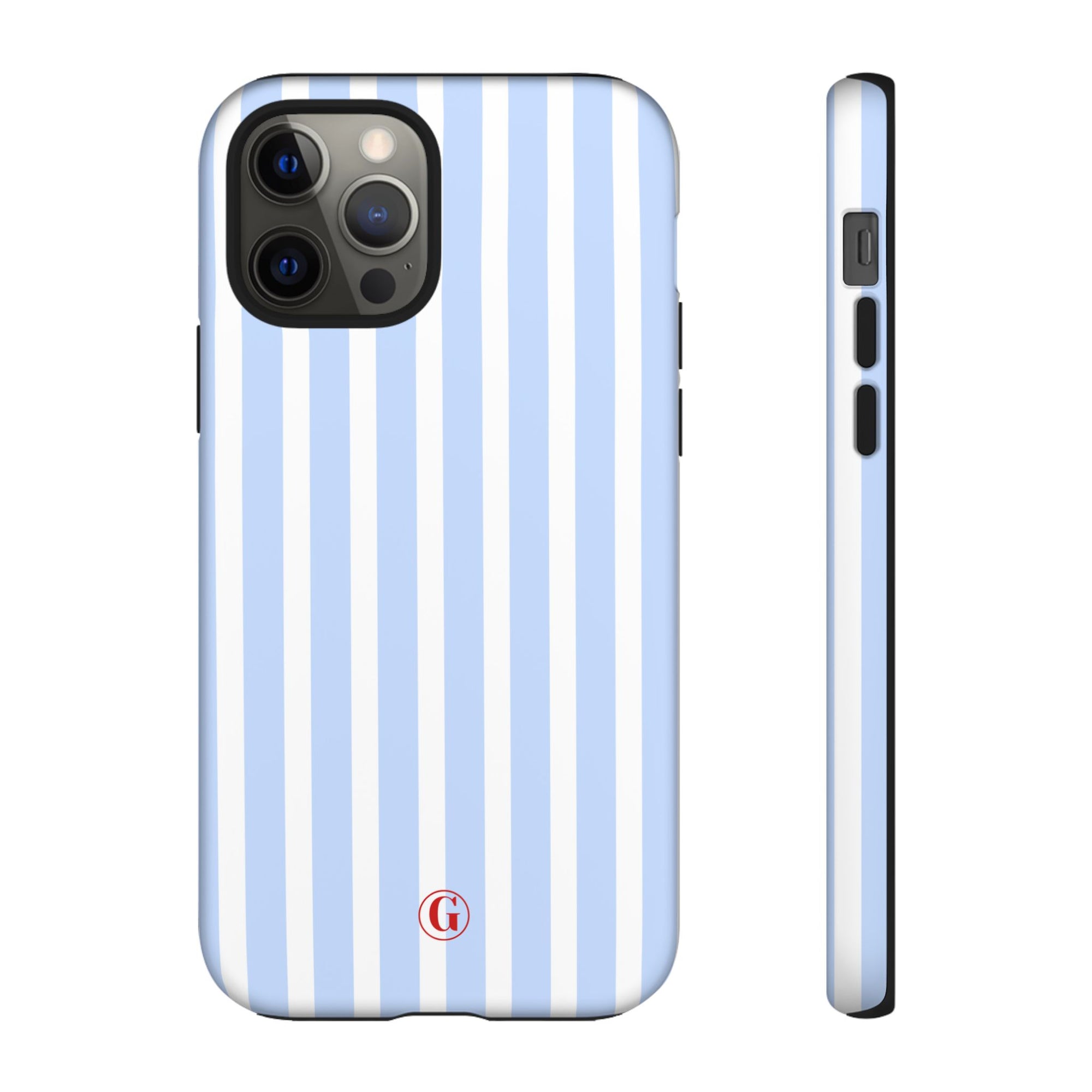 Baby Blue Stripes Phone Case
