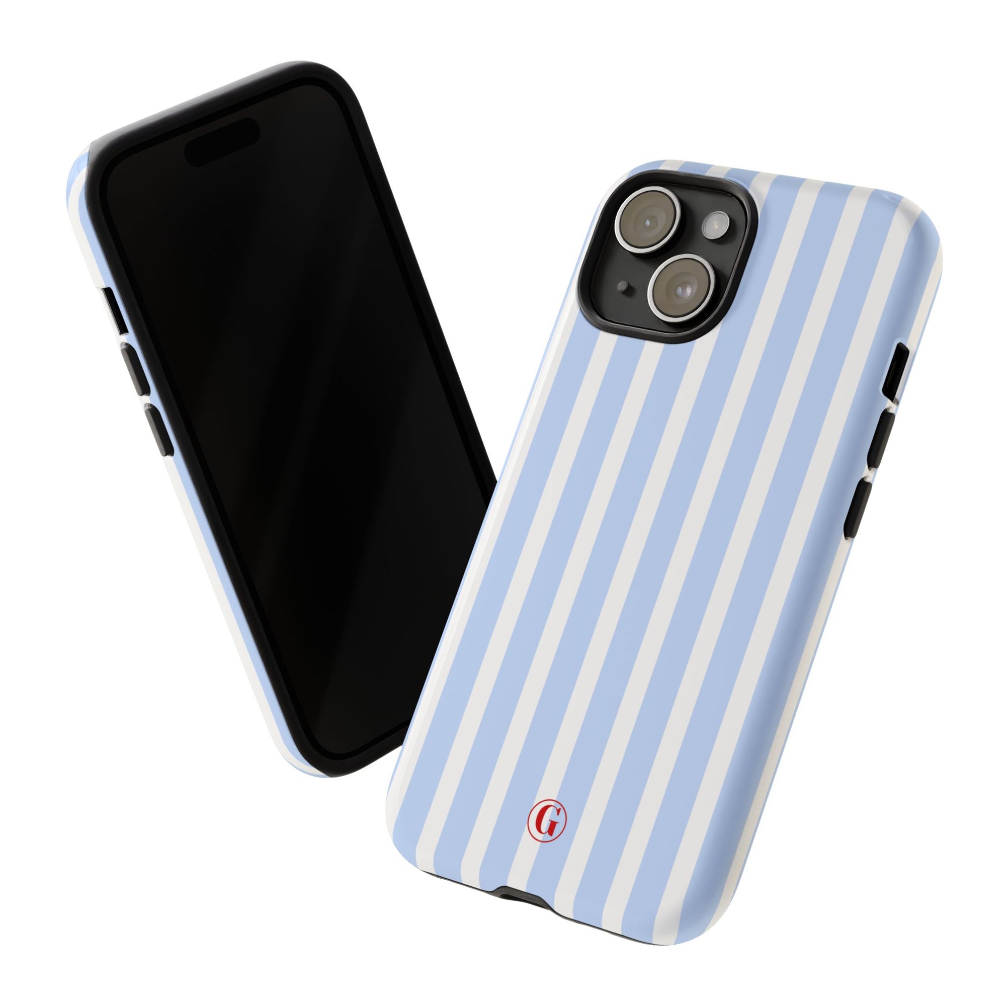 Baby Blue Stripes Phone Case