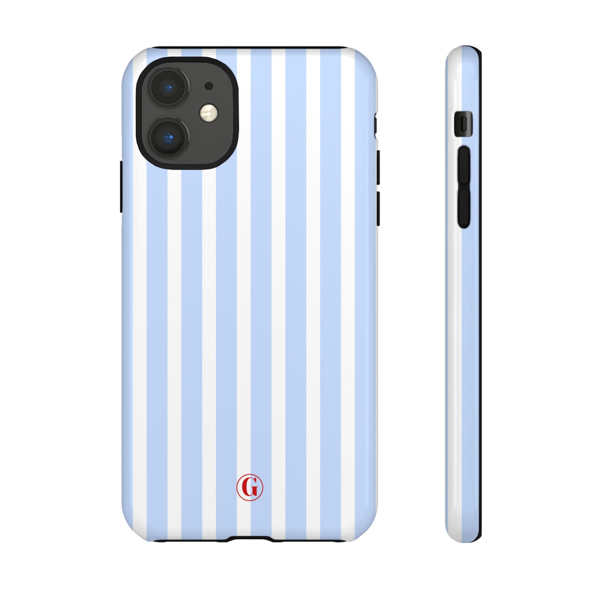 Baby Blue Stripes Phone Case