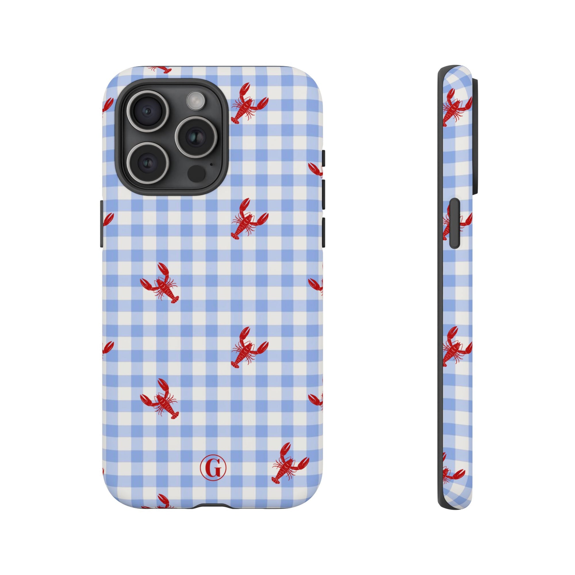 Gingham & Crawfish Phone Case