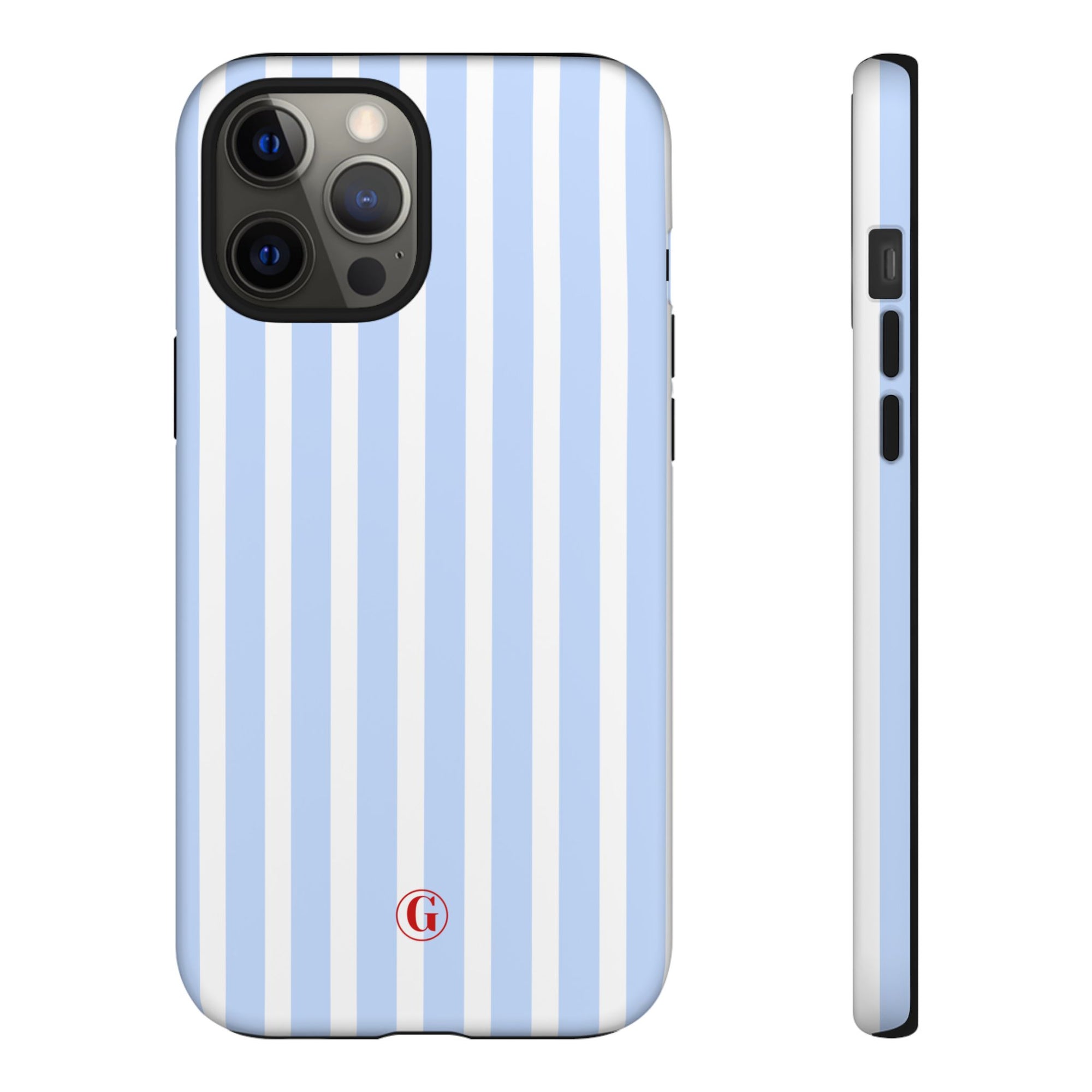 Baby Blue Stripes Phone Case