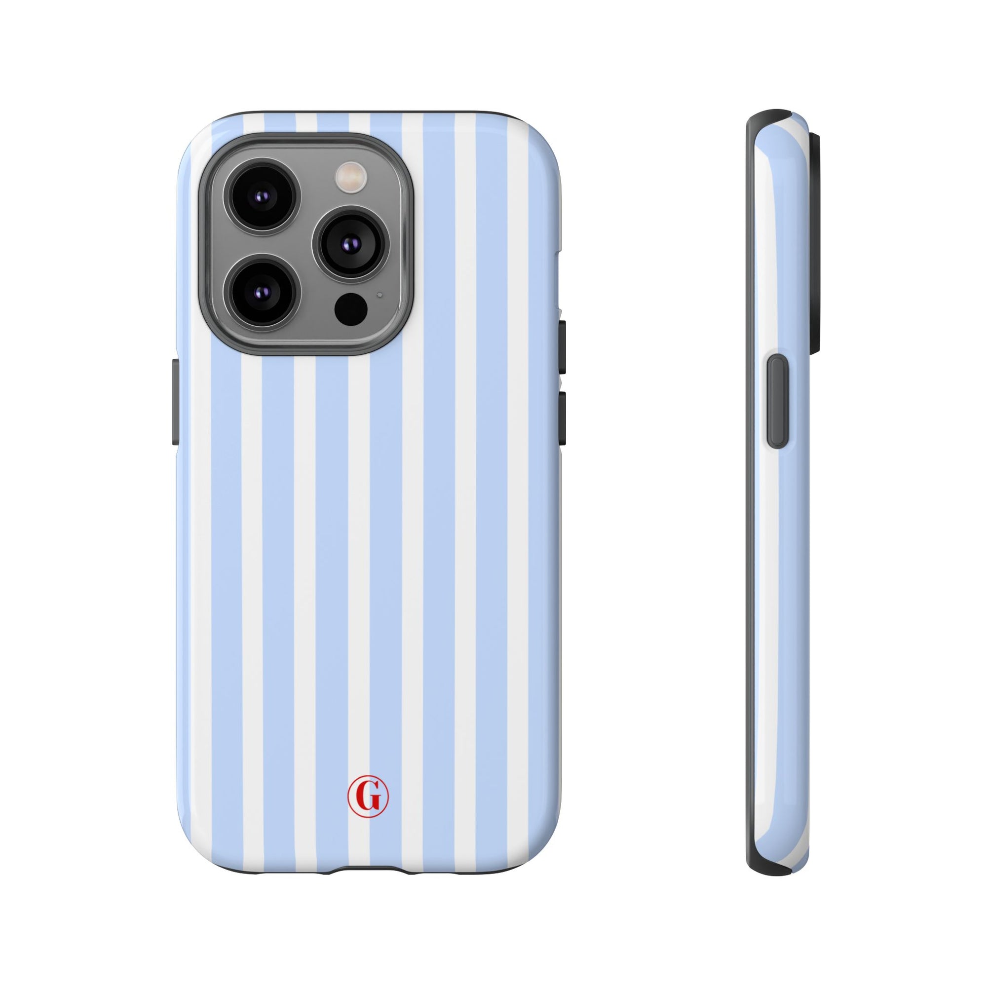 Baby Blue Stripes Phone Case