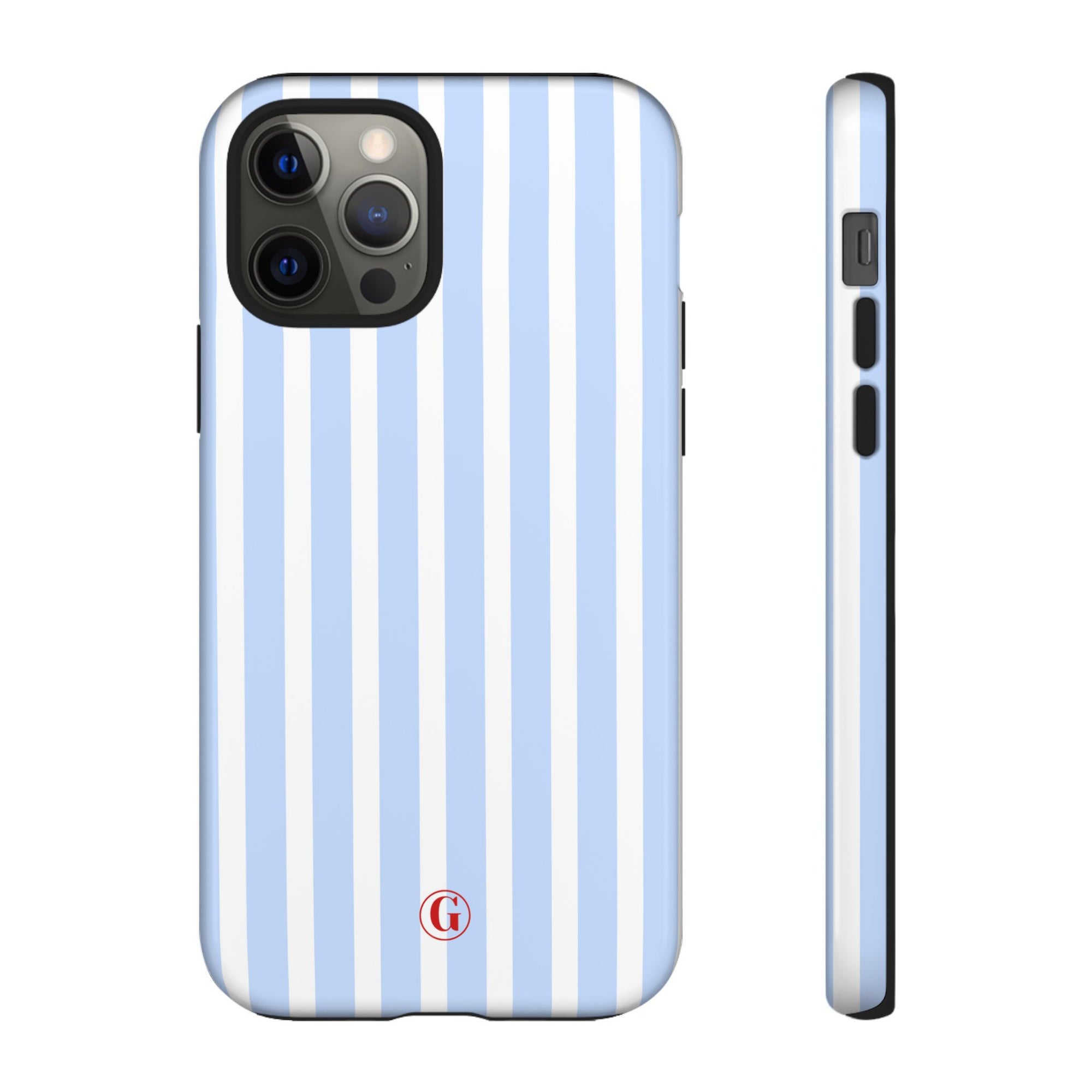 Baby Blue Stripes Phone Case