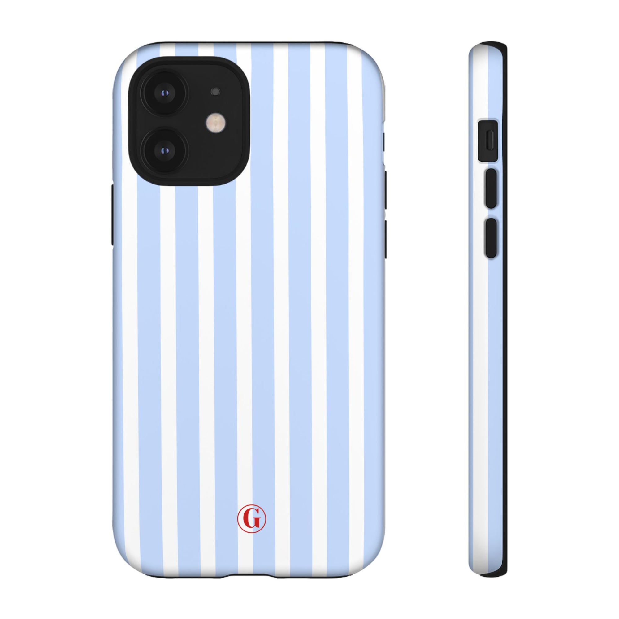 Baby Blue Stripes Phone Case