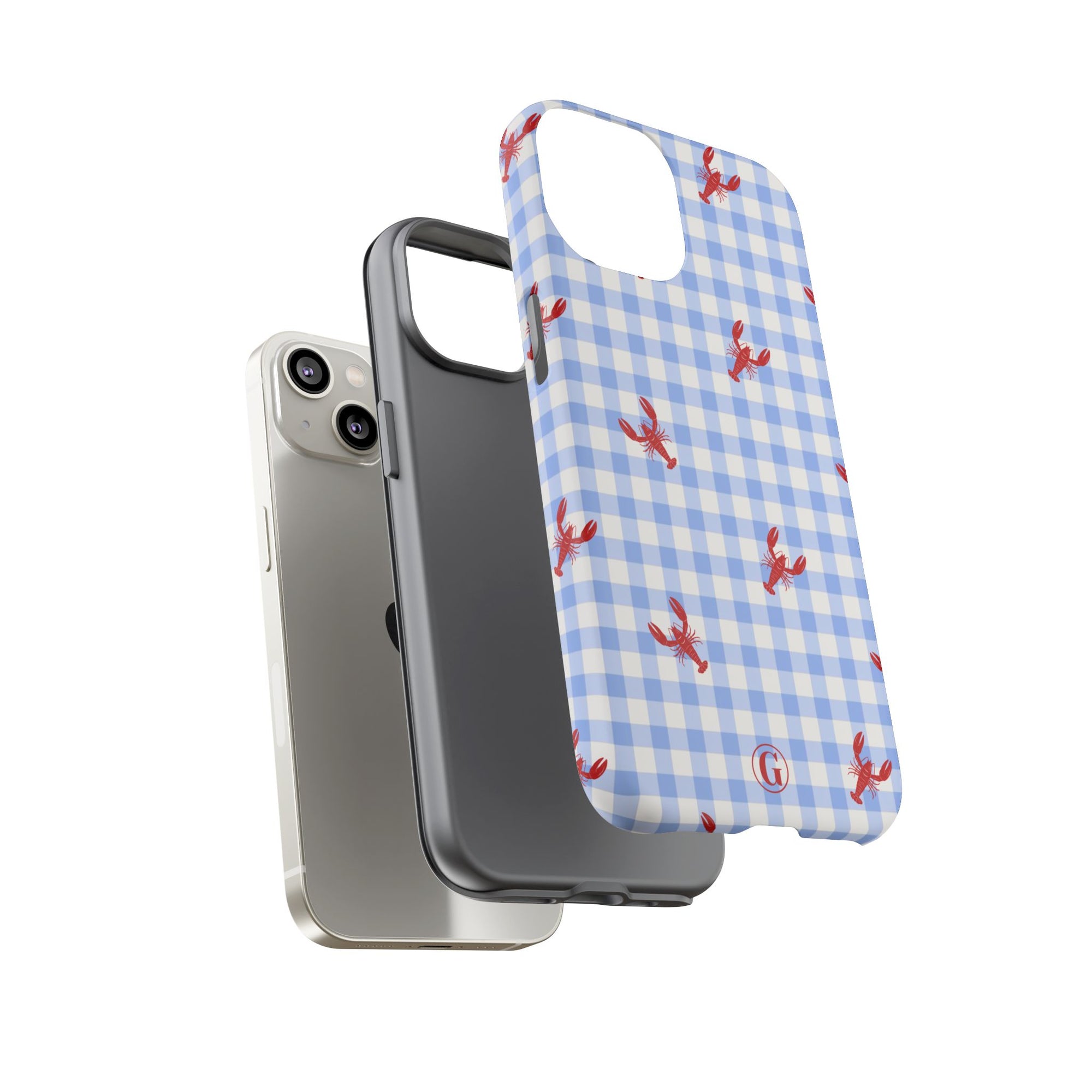 Gingham & Crawfish Phone Case