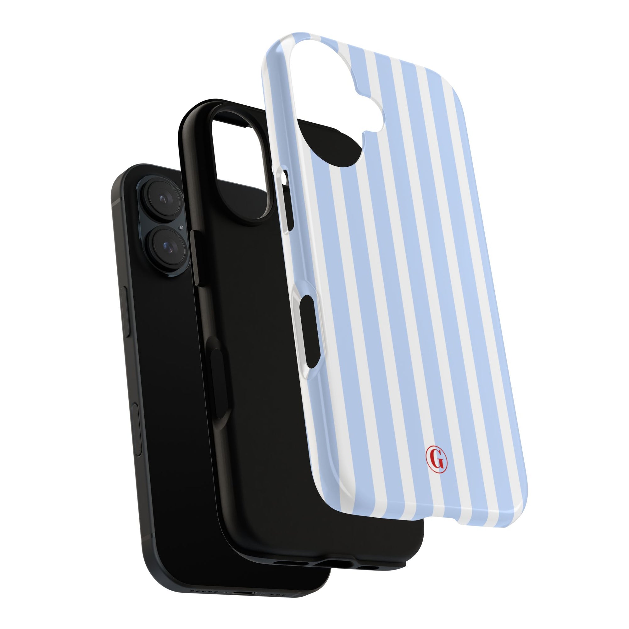 Baby Blue Stripes Phone Case