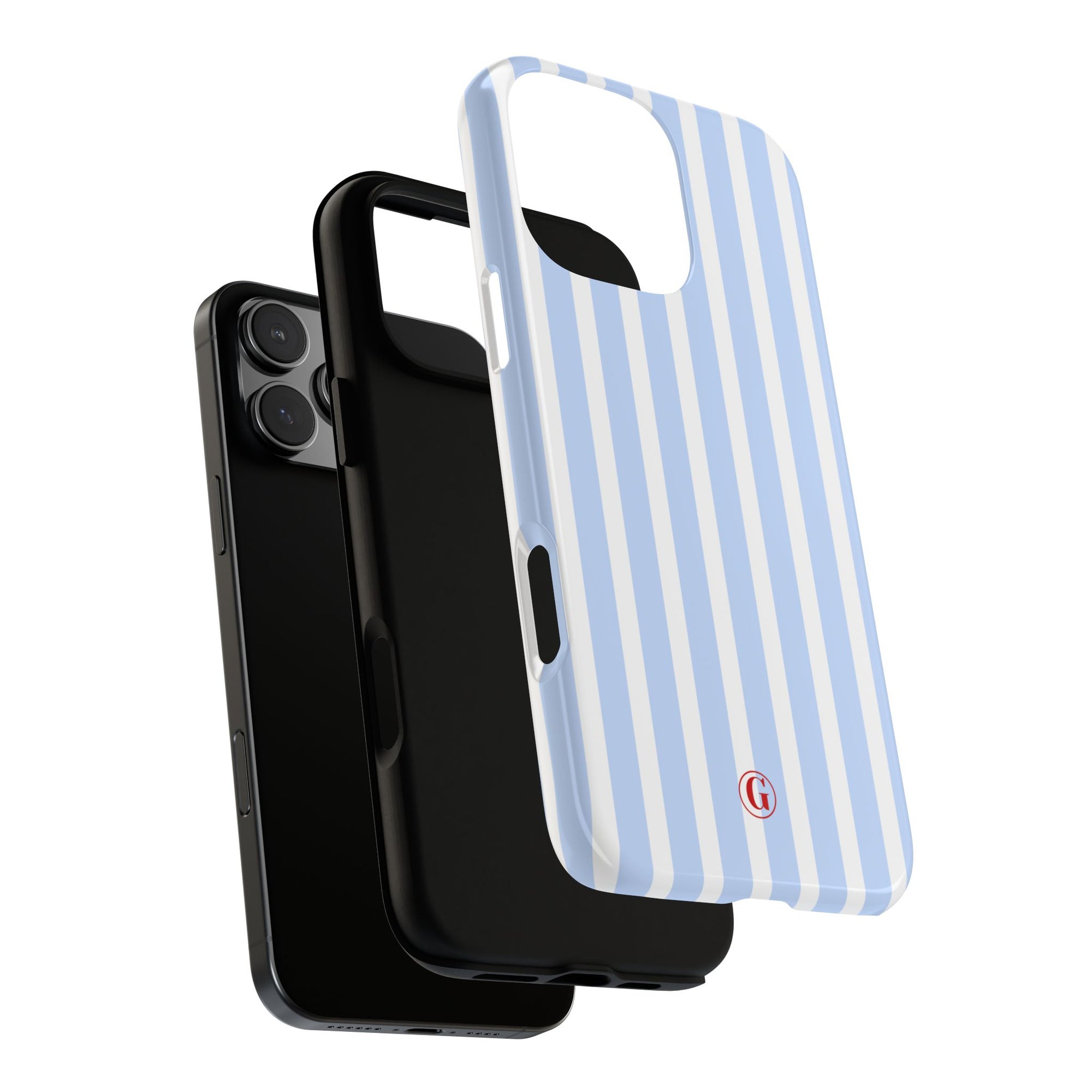 Baby Blue Stripes Phone Case
