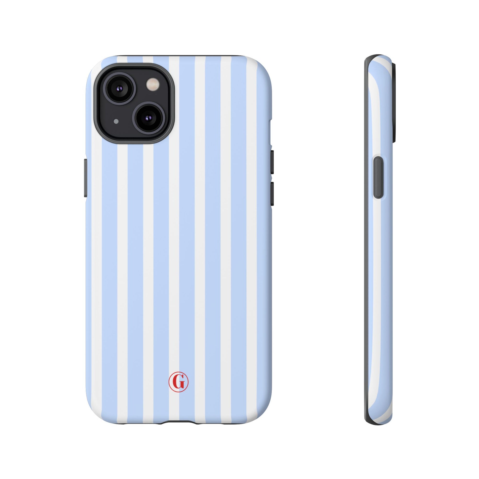 Baby Blue Stripes Phone Case
