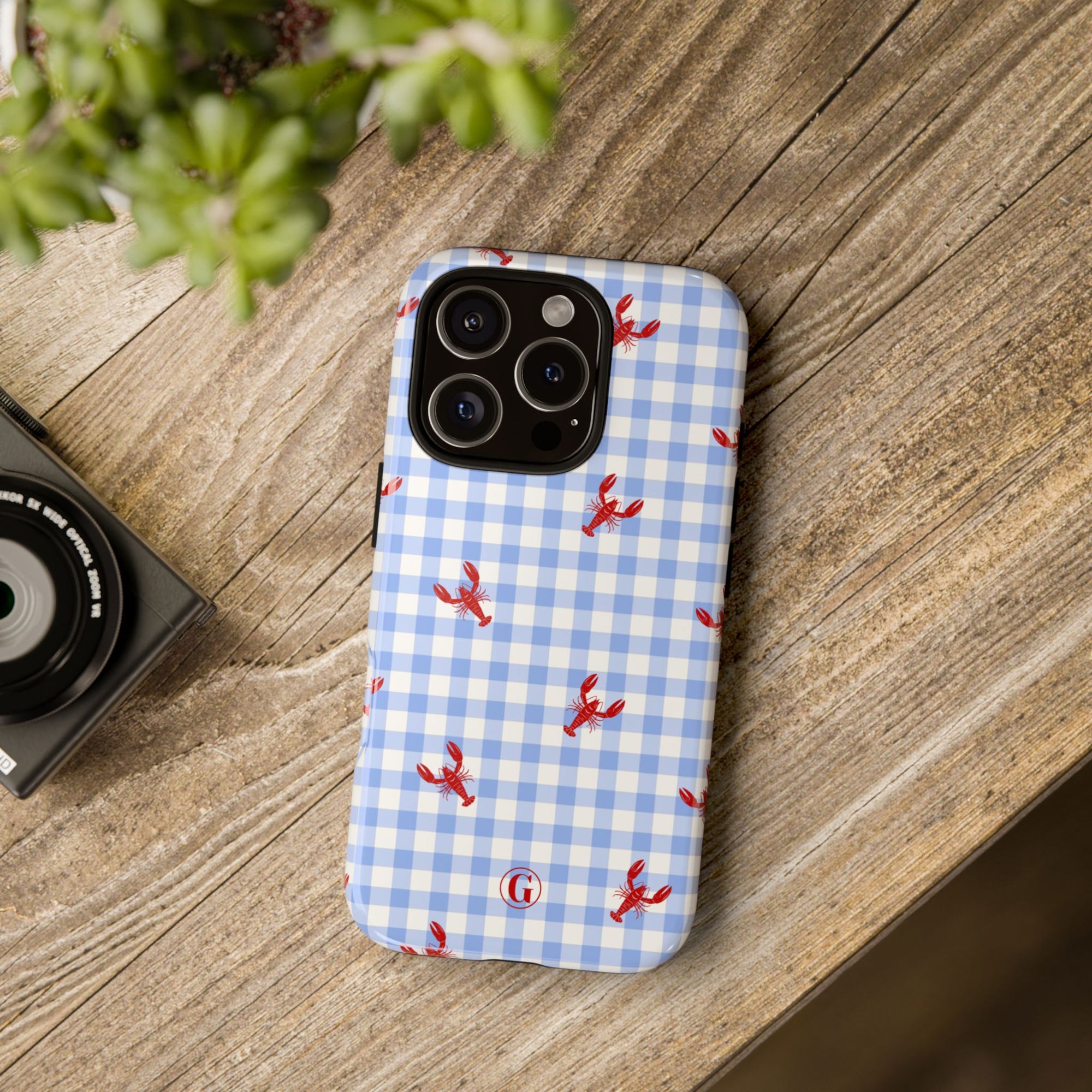Gingham & Crawfish Phone Case