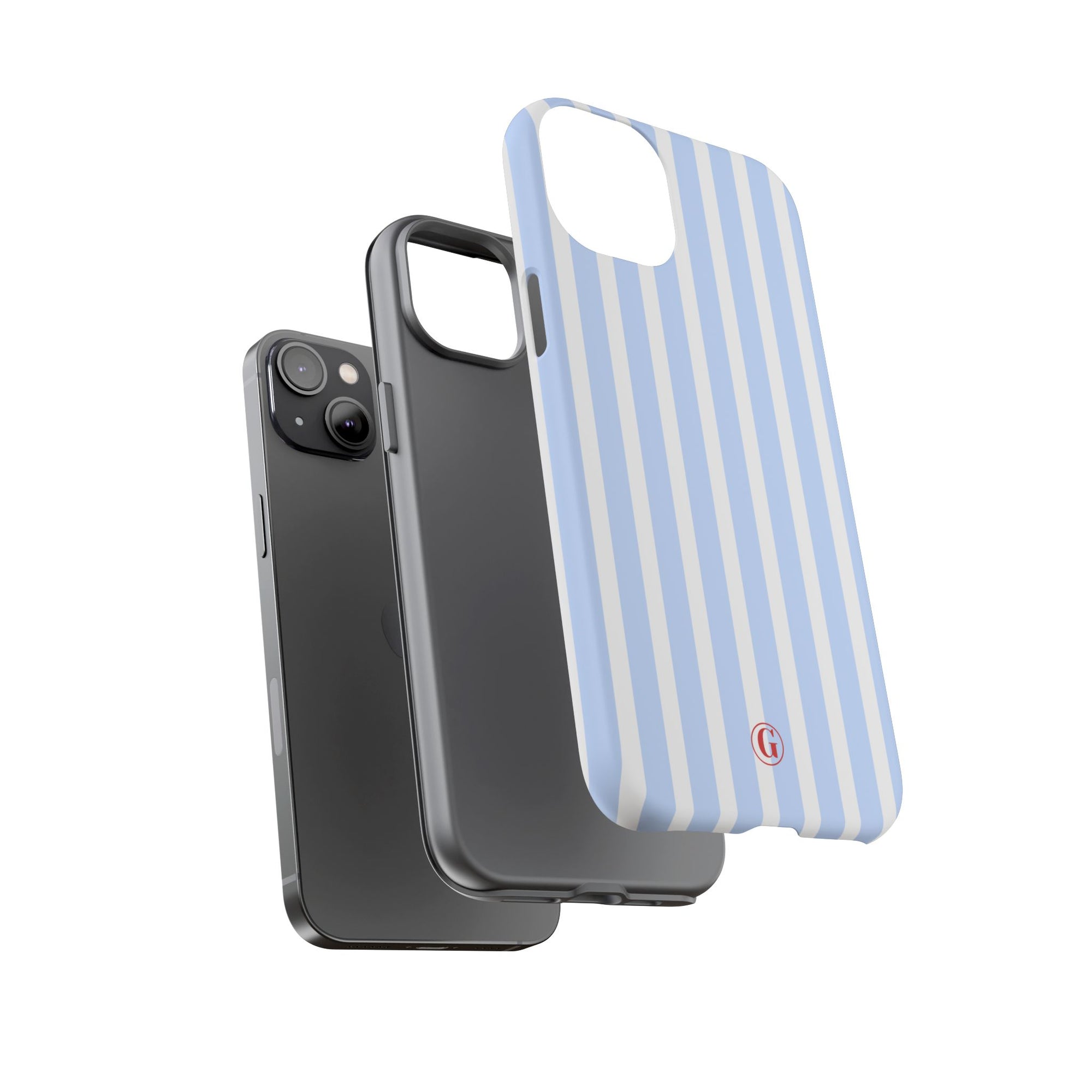 Baby Blue Stripes Phone Case