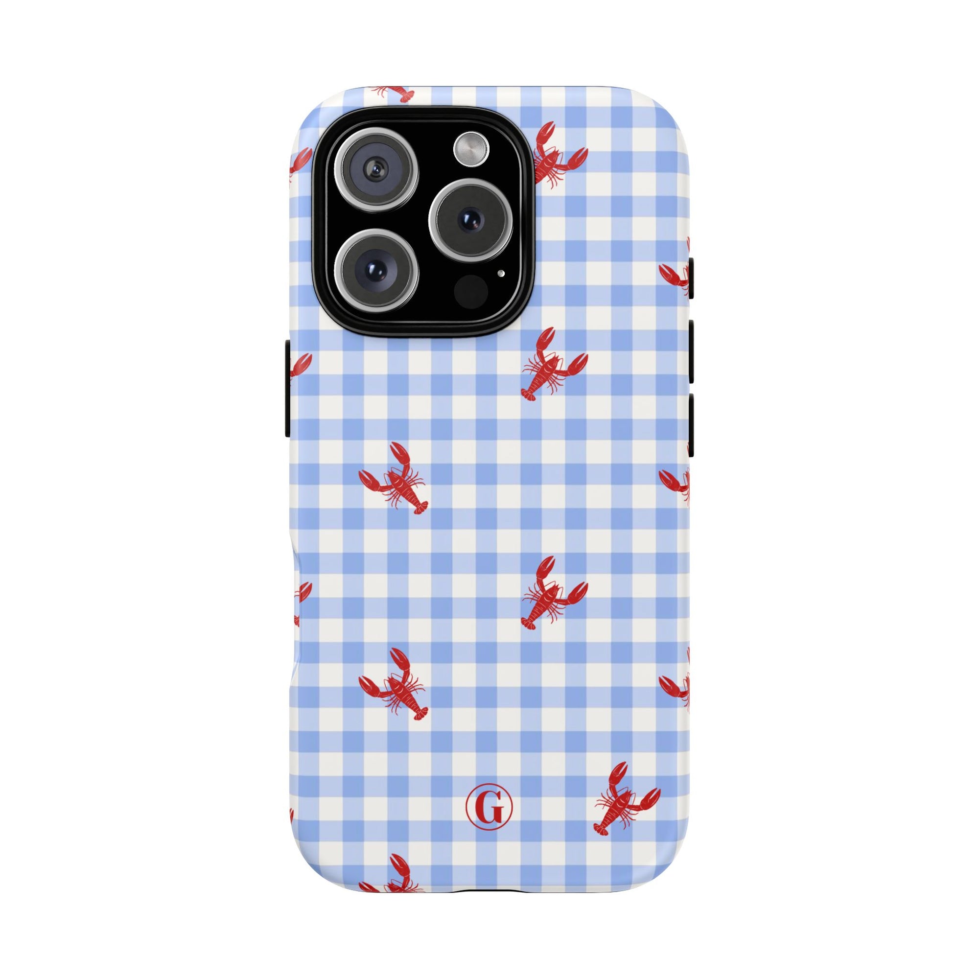 Gingham & Crawfish Phone Case