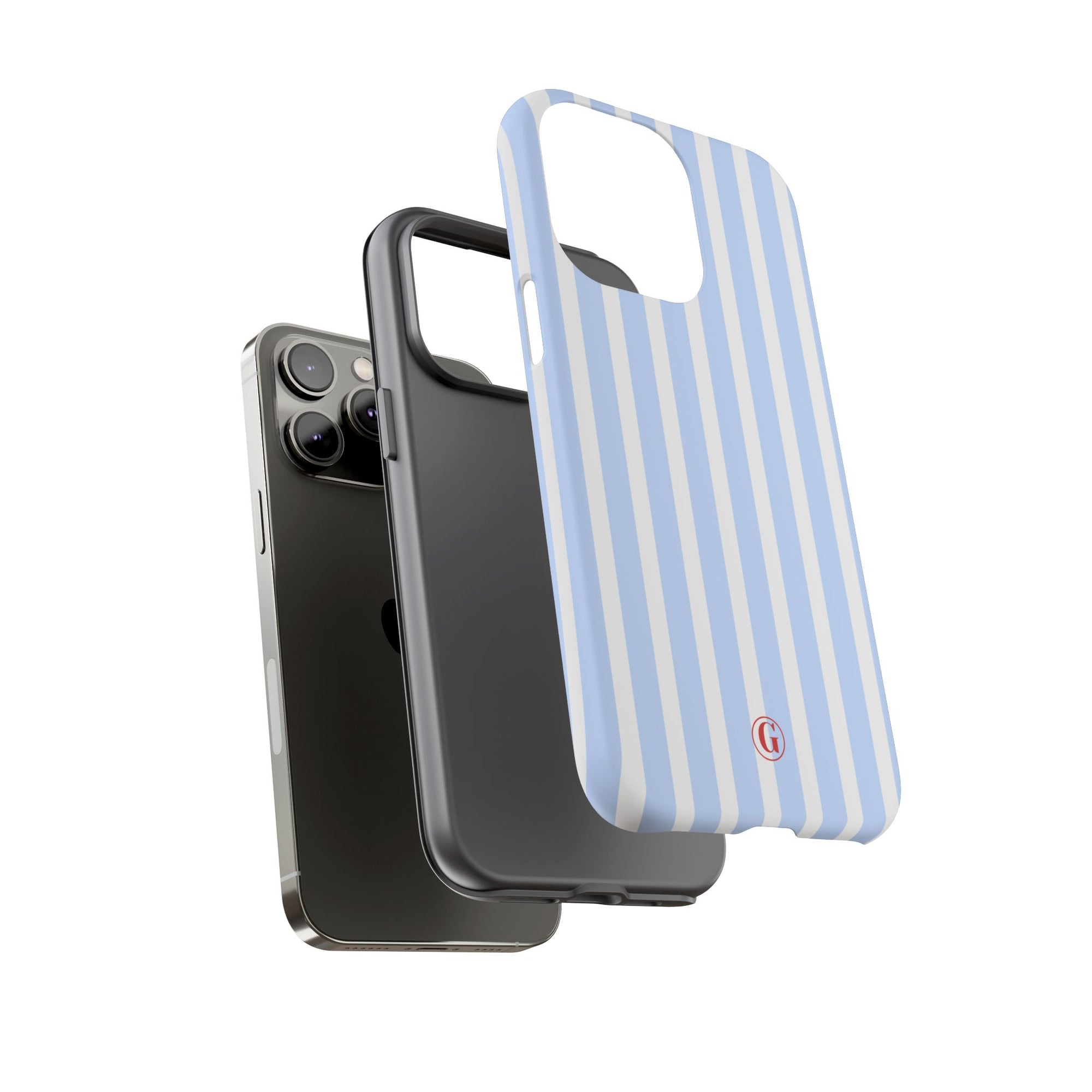 Baby Blue Stripes Phone Case