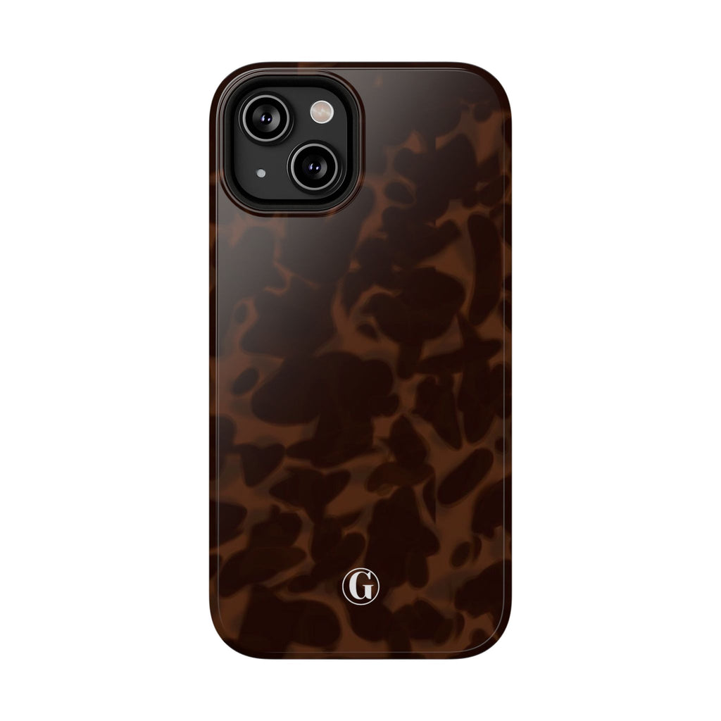 Dark Tortoiseshell Phone Case
