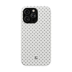 White Polka Dots Phone Case