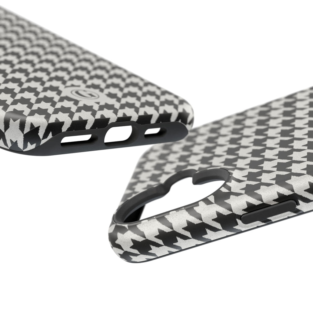 Houndstooth Print Phone Case