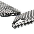 Houndstooth Print Phone Case