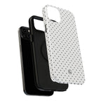 White Polka Dots Phone Case