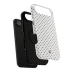 White Polka Dots Phone Case