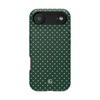 Emerald Green Polka Dots Phone Case