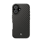 Black Polka Dots Phone Case