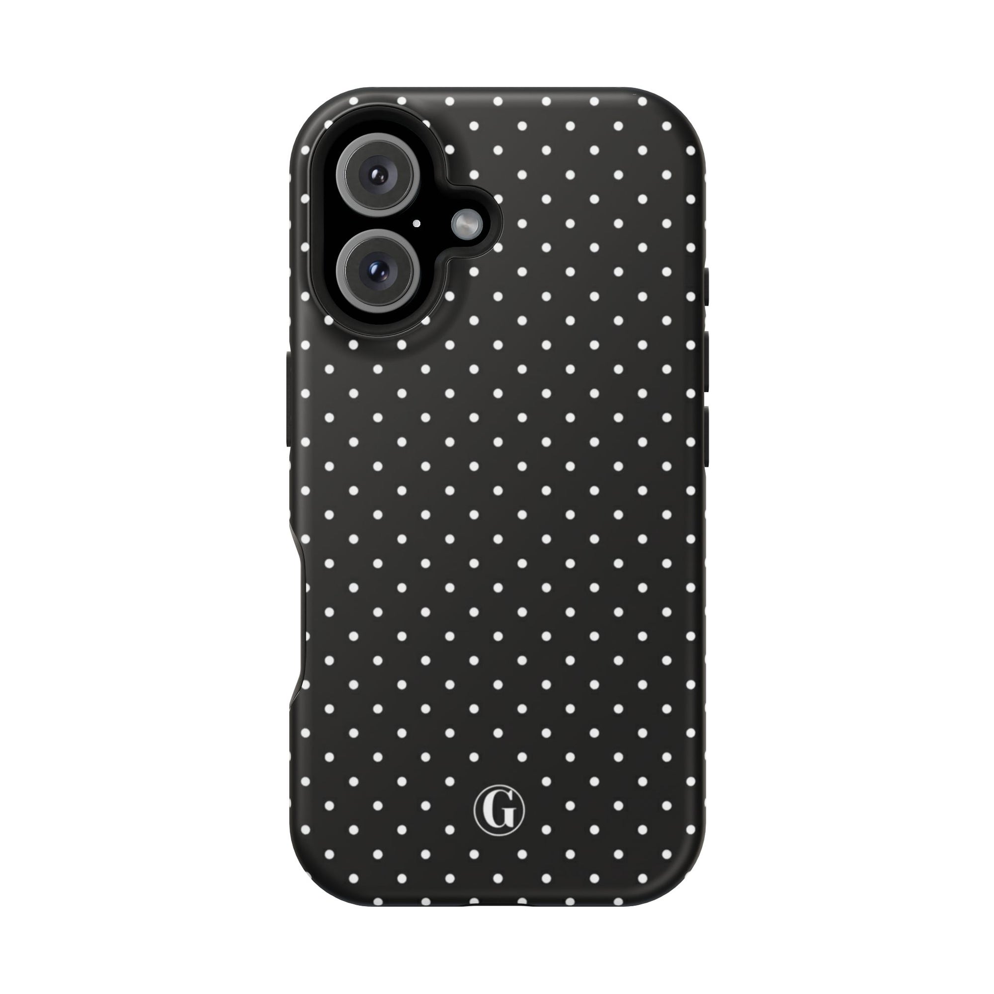 Black Polka Dots Phone Case